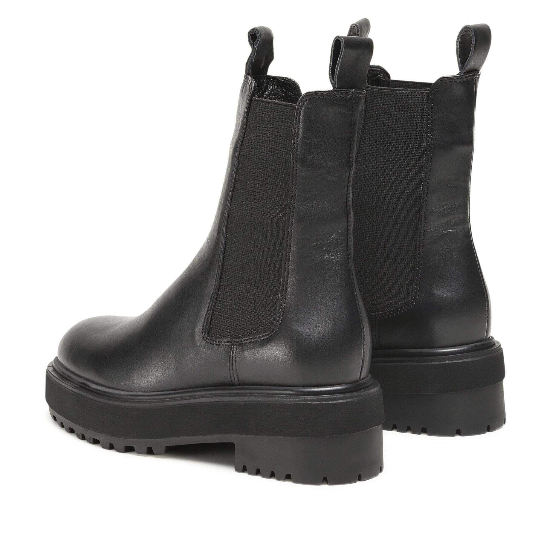 Gino Rossi Боти тип челси 222FW157 Черен - Pepit.bg
