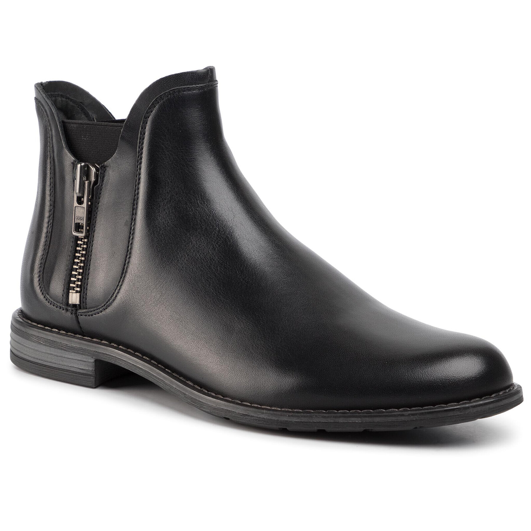 Gino Rossi Ботуши Aldo MBU440-S53-E100-9900-F Черен - Pepit.bg
