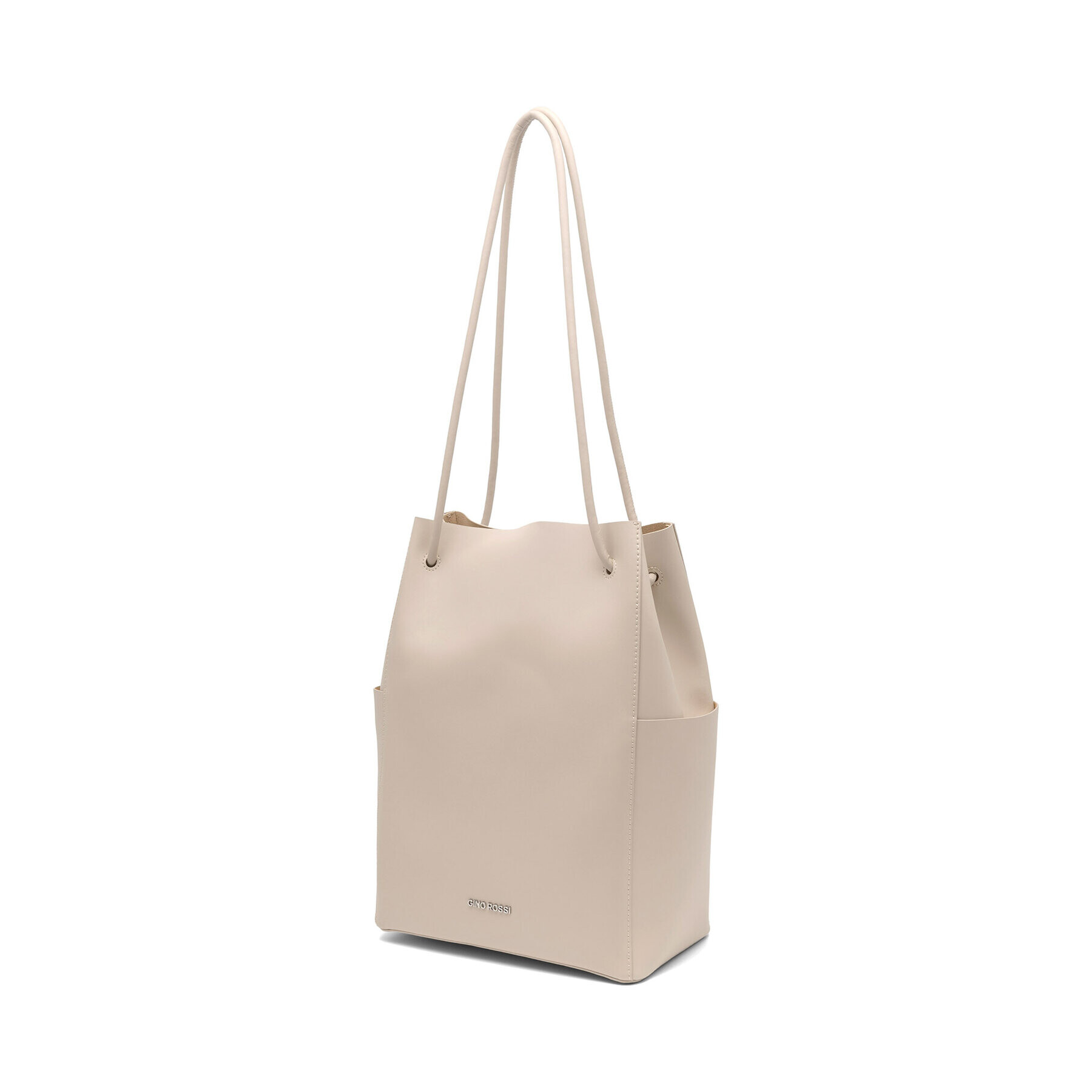 Gino Rossi Дамска чанта CSN5234 Екрю - Pepit.bg