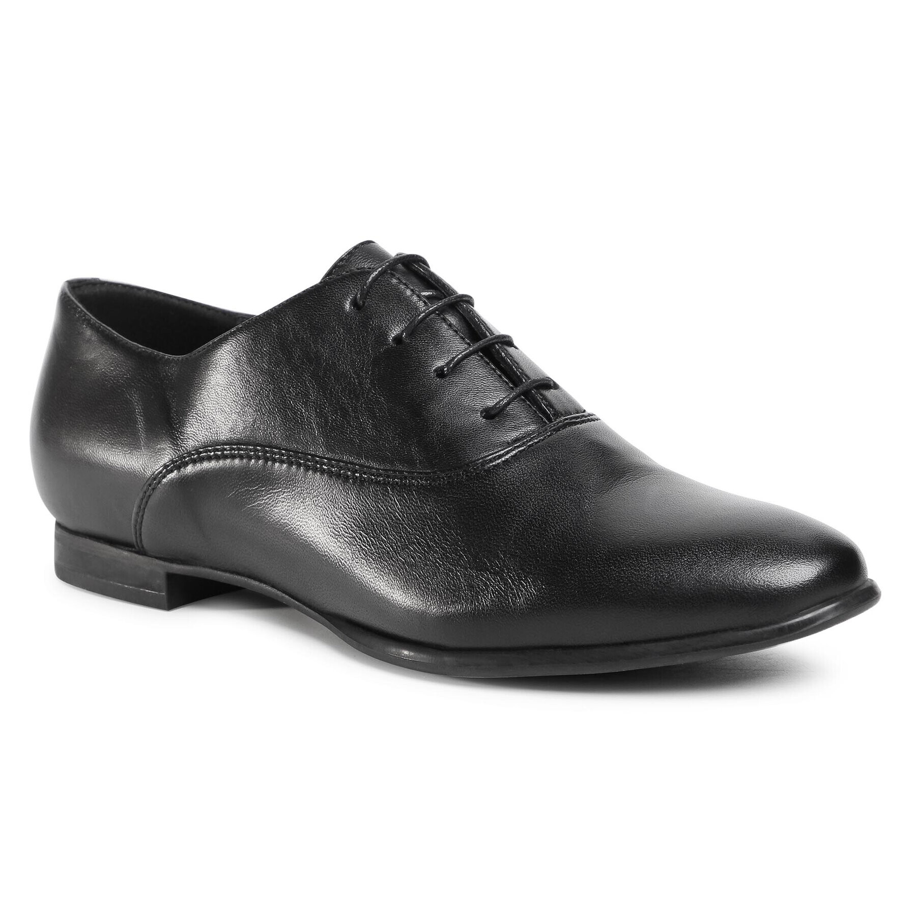 Gino Rossi Оксфордки DPH486-S50-1224-9900-0 Черен - Pepit.bg