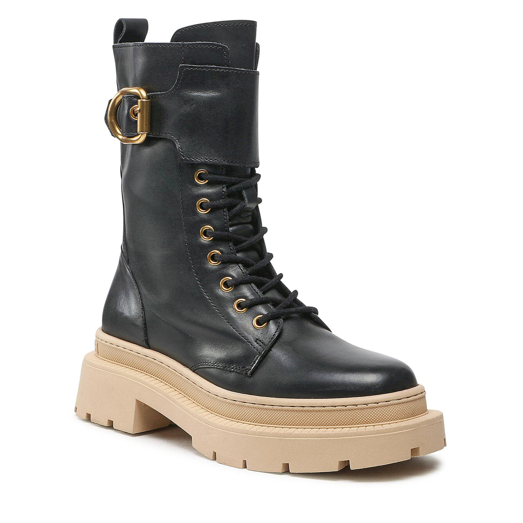 Gino Rossi Туристически oбувки 222FW105 Черен - Pepit.bg