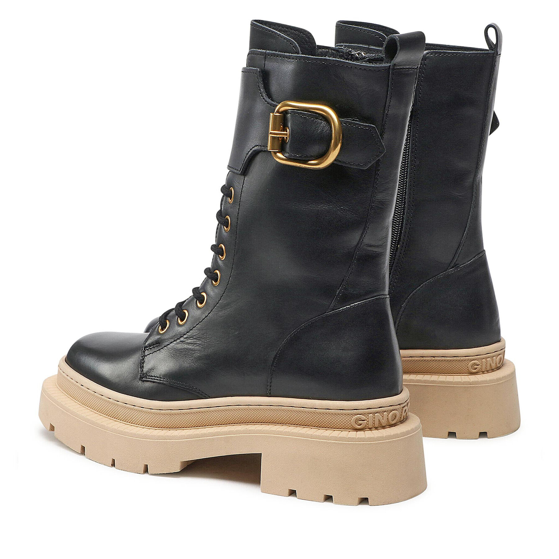 Gino Rossi Туристически oбувки 222FW105 Черен - Pepit.bg