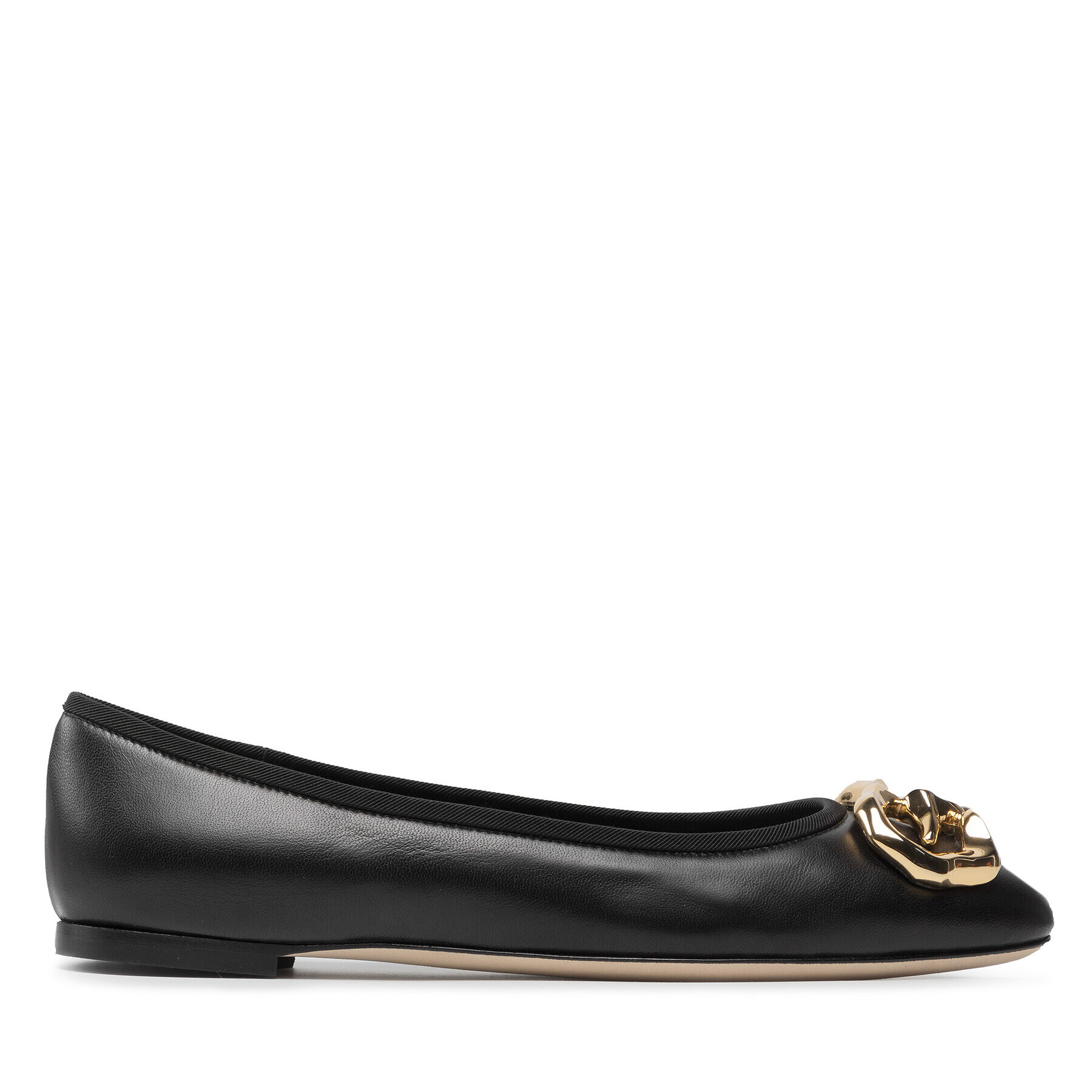 Giuseppe Zanotti Балеринки E260007 001 Черен - Pepit.bg