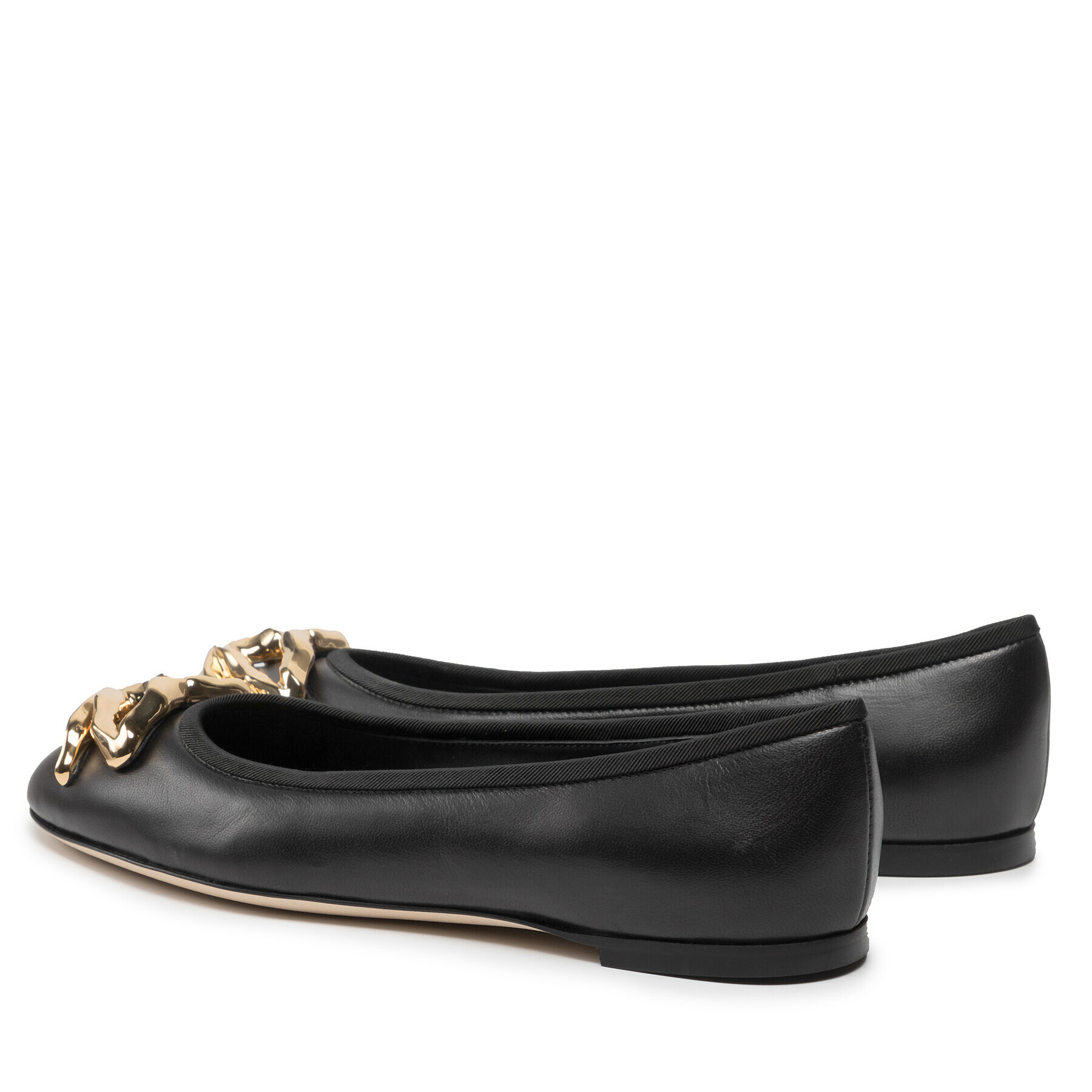 Giuseppe Zanotti Балеринки E260007 001 Черен - Pepit.bg