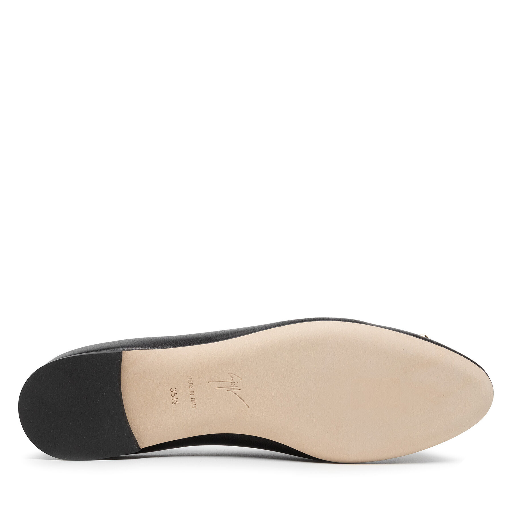 Giuseppe Zanotti Балеринки E260007 001 Черен - Pepit.bg