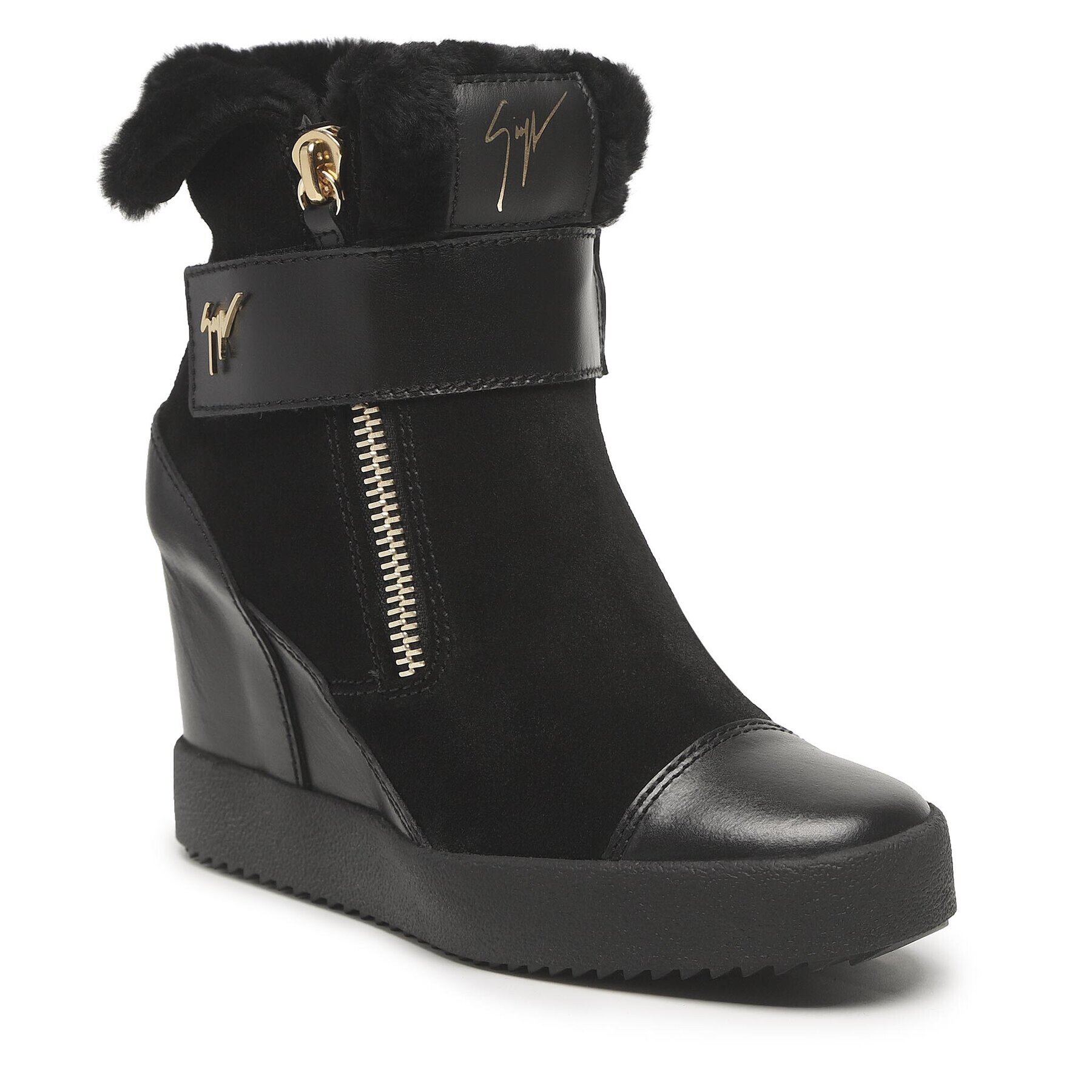 Giuseppe Zanotti Боти RW20065 Черен - Pepit.bg