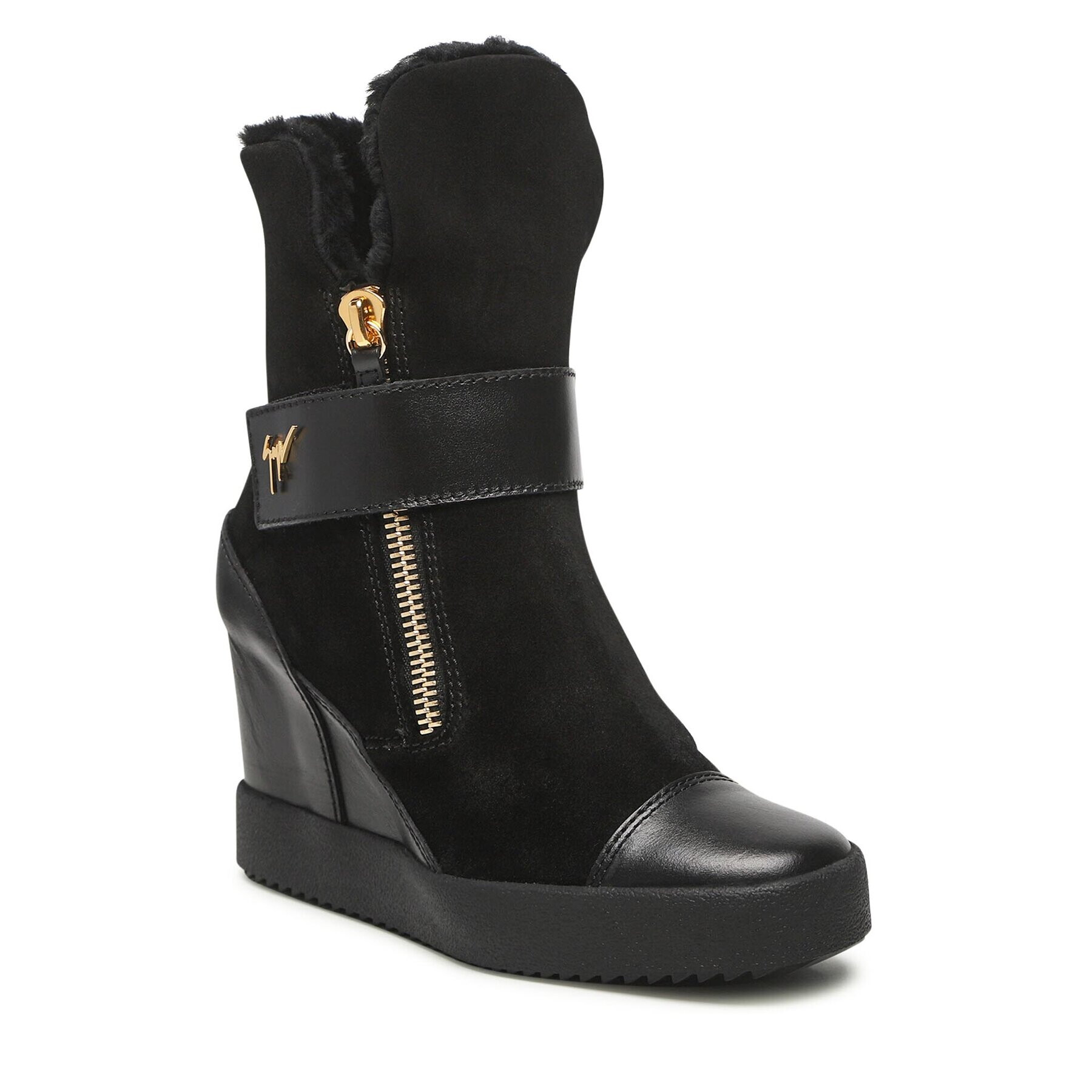 Giuseppe Zanotti Боти RW20065 Черен - Pepit.bg