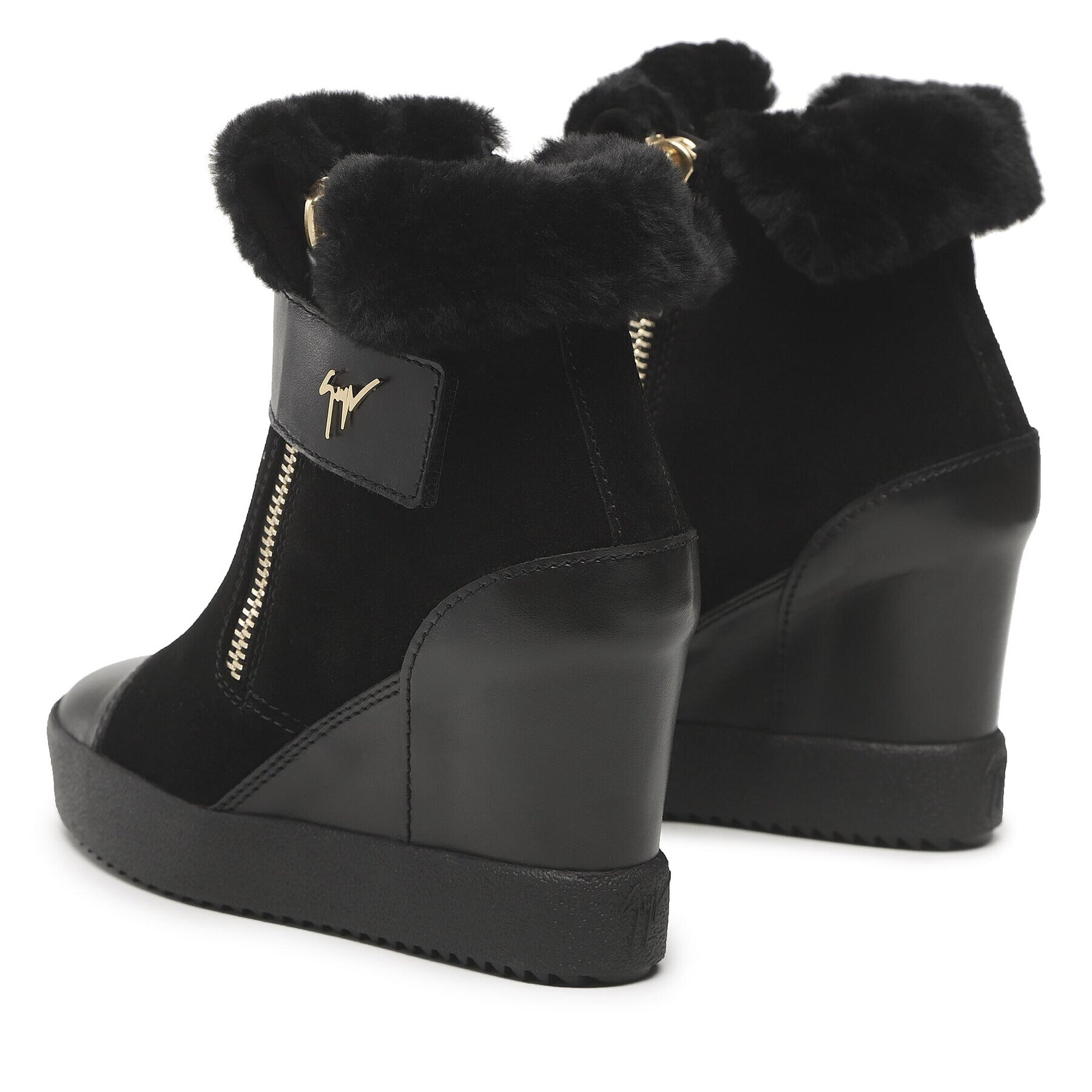 Giuseppe Zanotti Боти RW20065 Черен - Pepit.bg