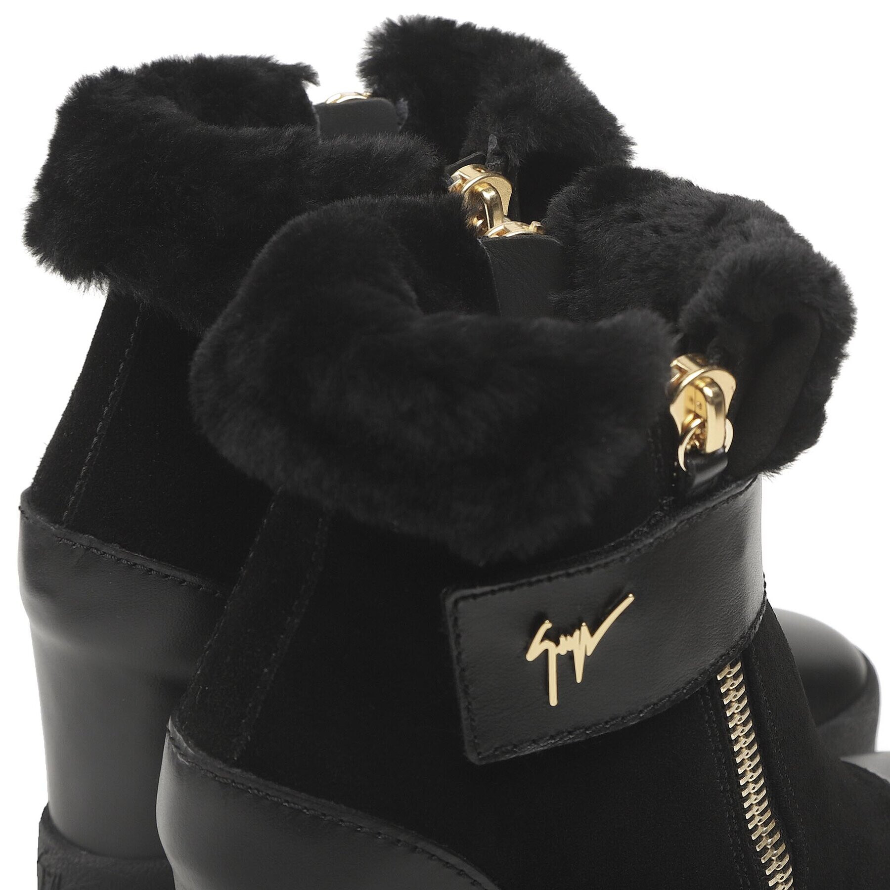 Giuseppe Zanotti Боти RW20065 Черен - Pepit.bg