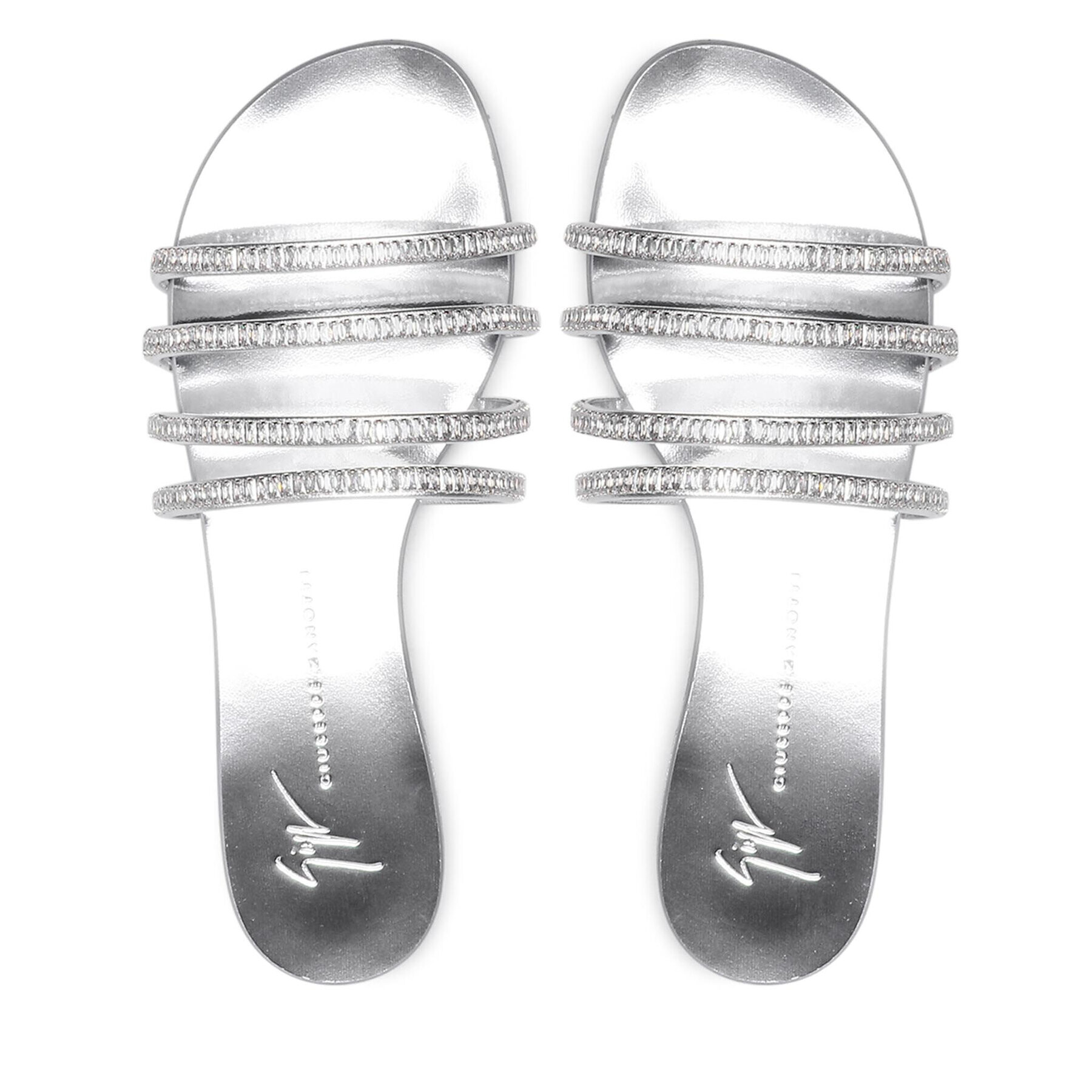 Giuseppe Zanotti Чехли E200003 Сребрист - Pepit.bg