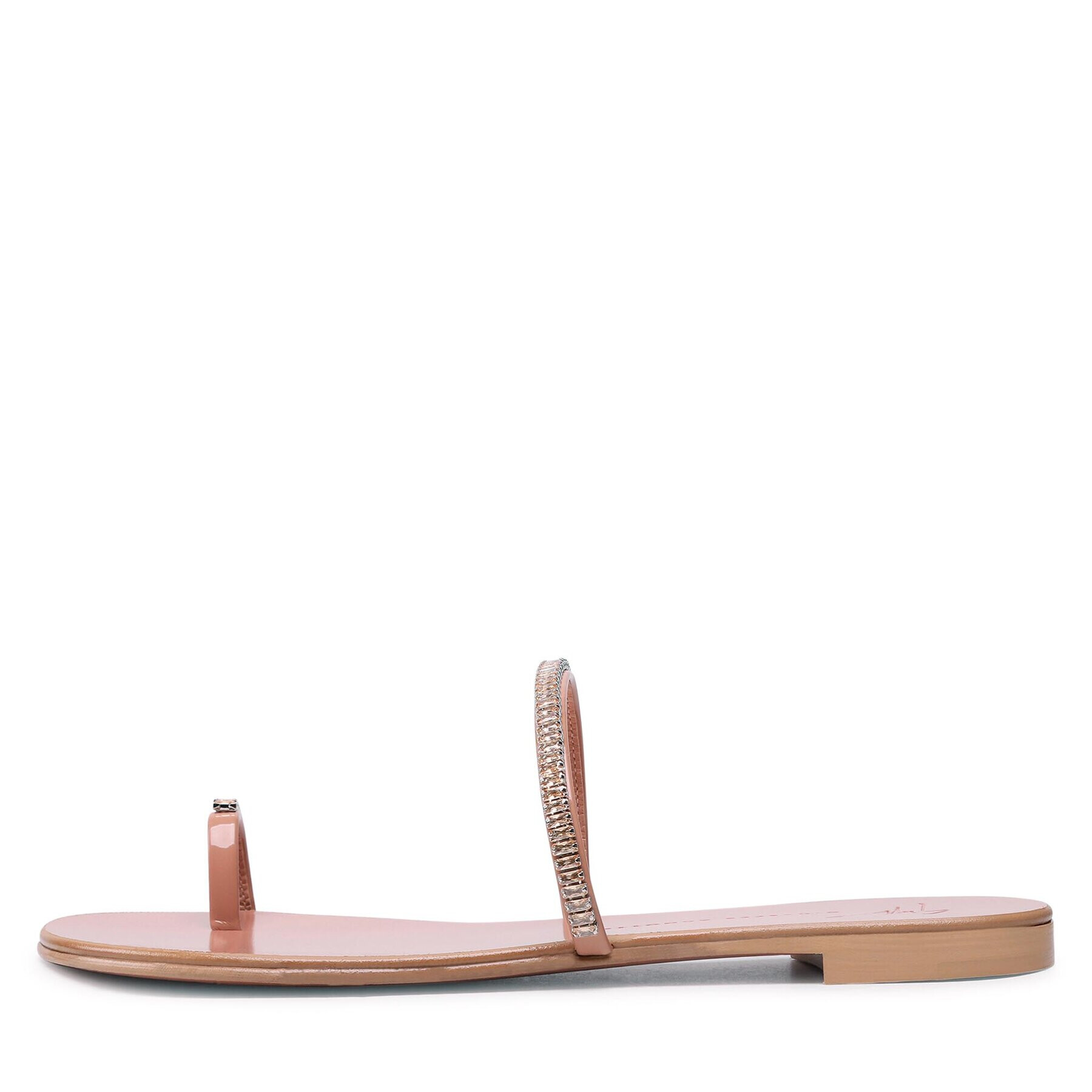 Giuseppe Zanotti Джапанки E100038 Бежов - Pepit.bg