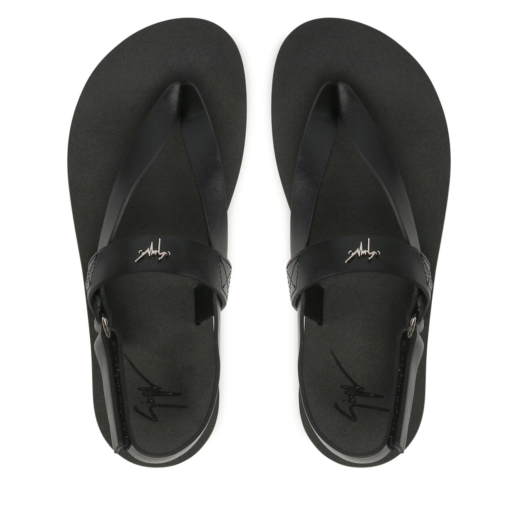 Giuseppe Zanotti Сандали E100026 Черен - Pepit.bg
