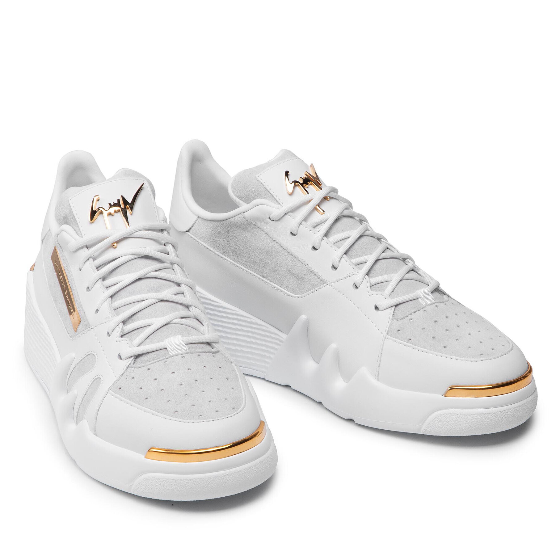 Giuseppe Zanotti Сникърси RM10042 Бял - Pepit.bg