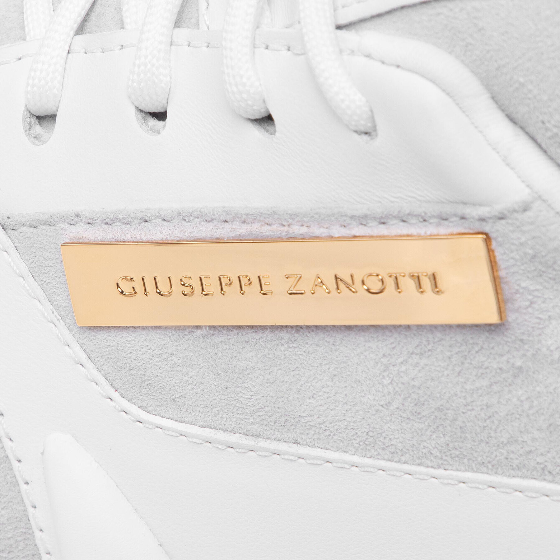 Giuseppe Zanotti Сникърси RM10042 Бял - Pepit.bg