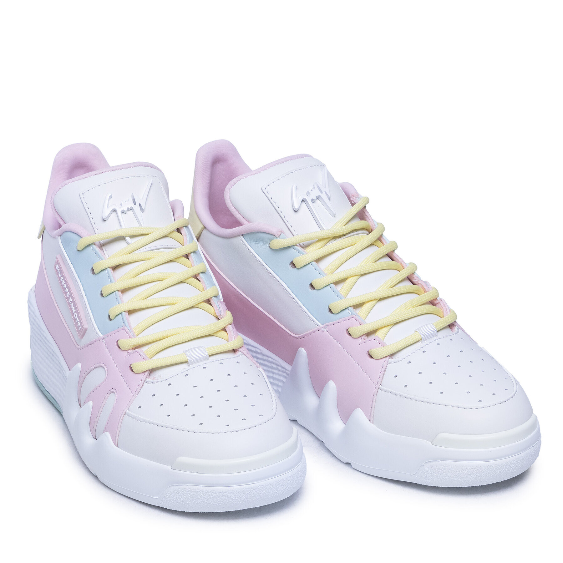 Giuseppe Zanotti Сникърси RS10008 011 Бял - Pepit.bg