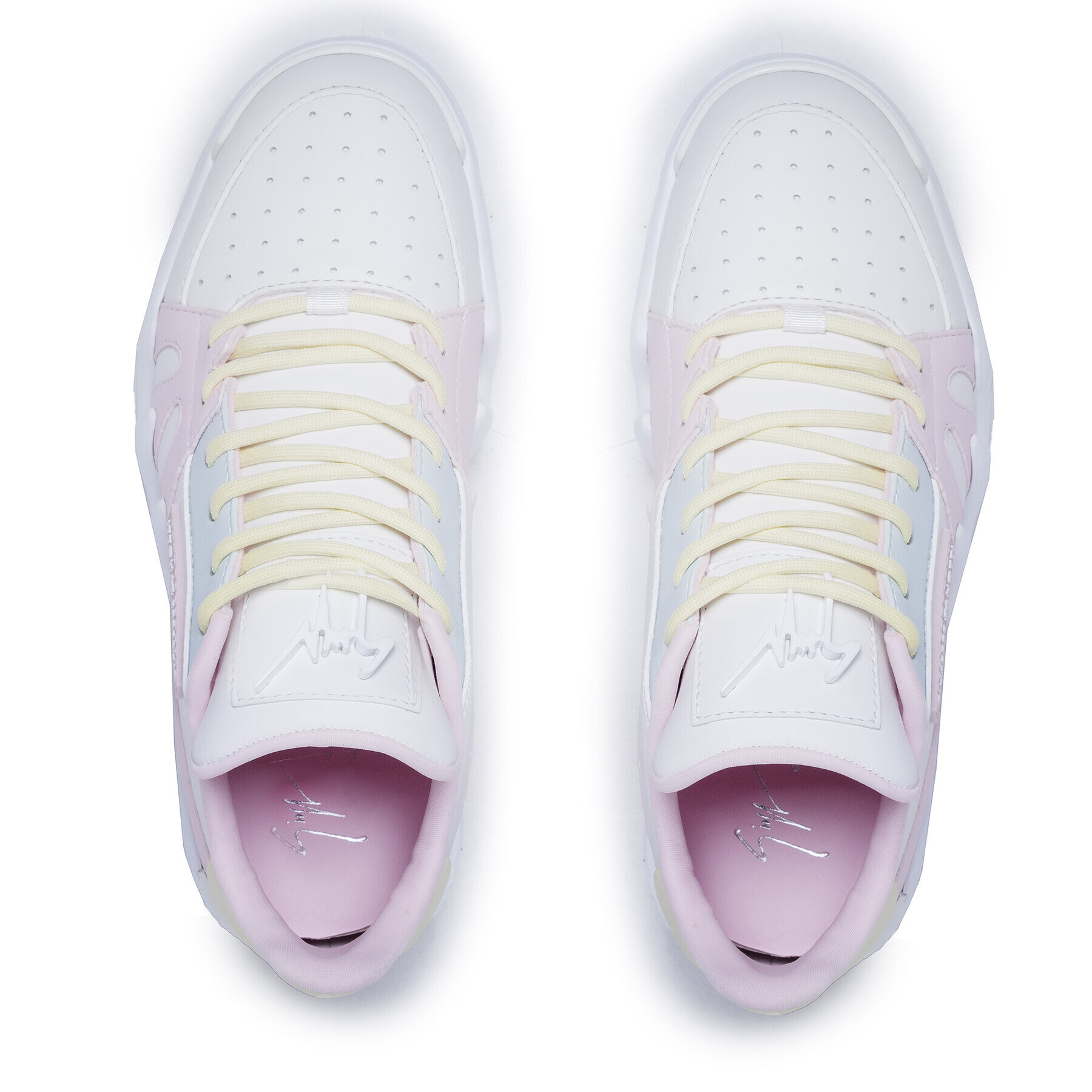 Giuseppe Zanotti Сникърси RS10008 011 Бял - Pepit.bg