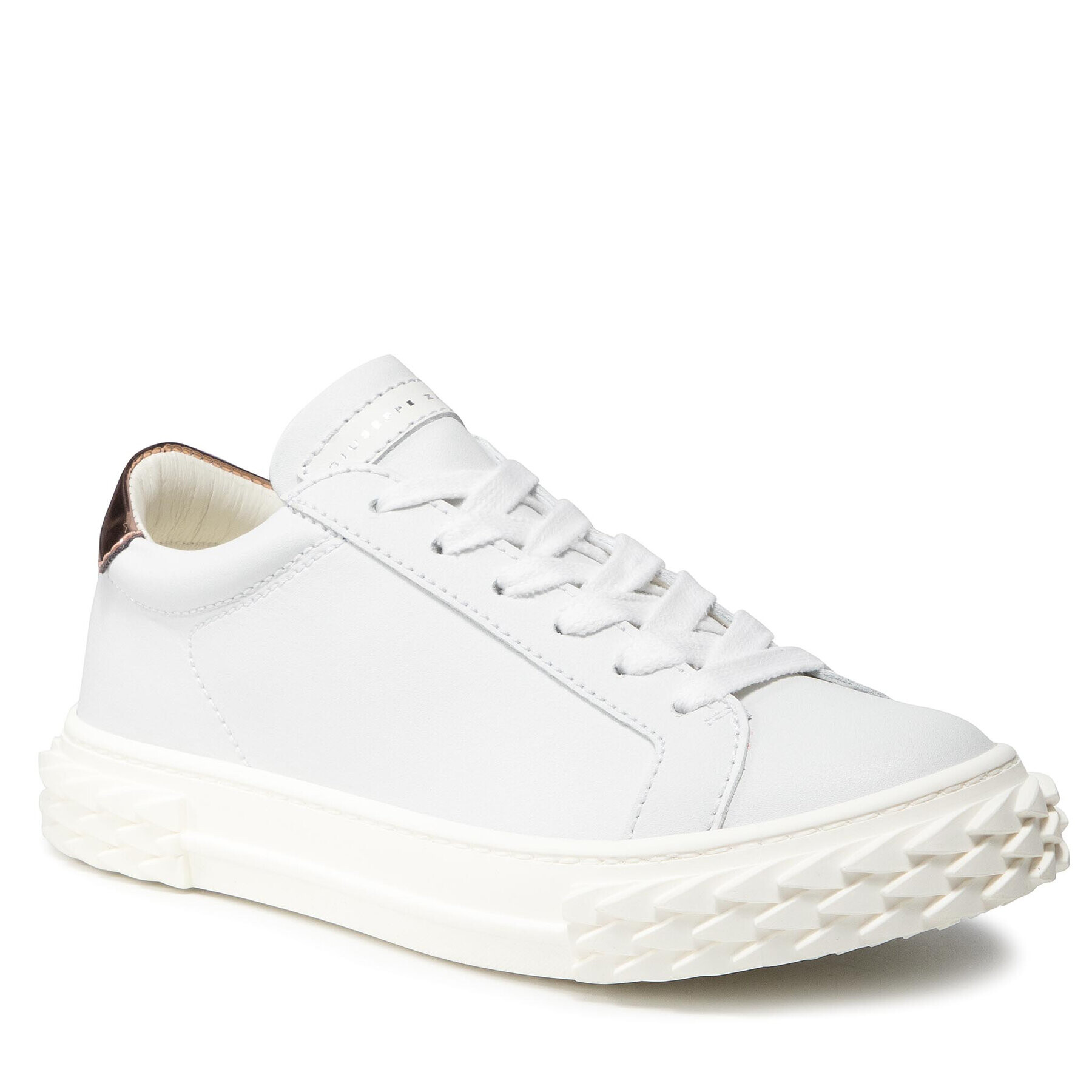 Giuseppe Zanotti Сникърси RS10049 007 Бял - Pepit.bg