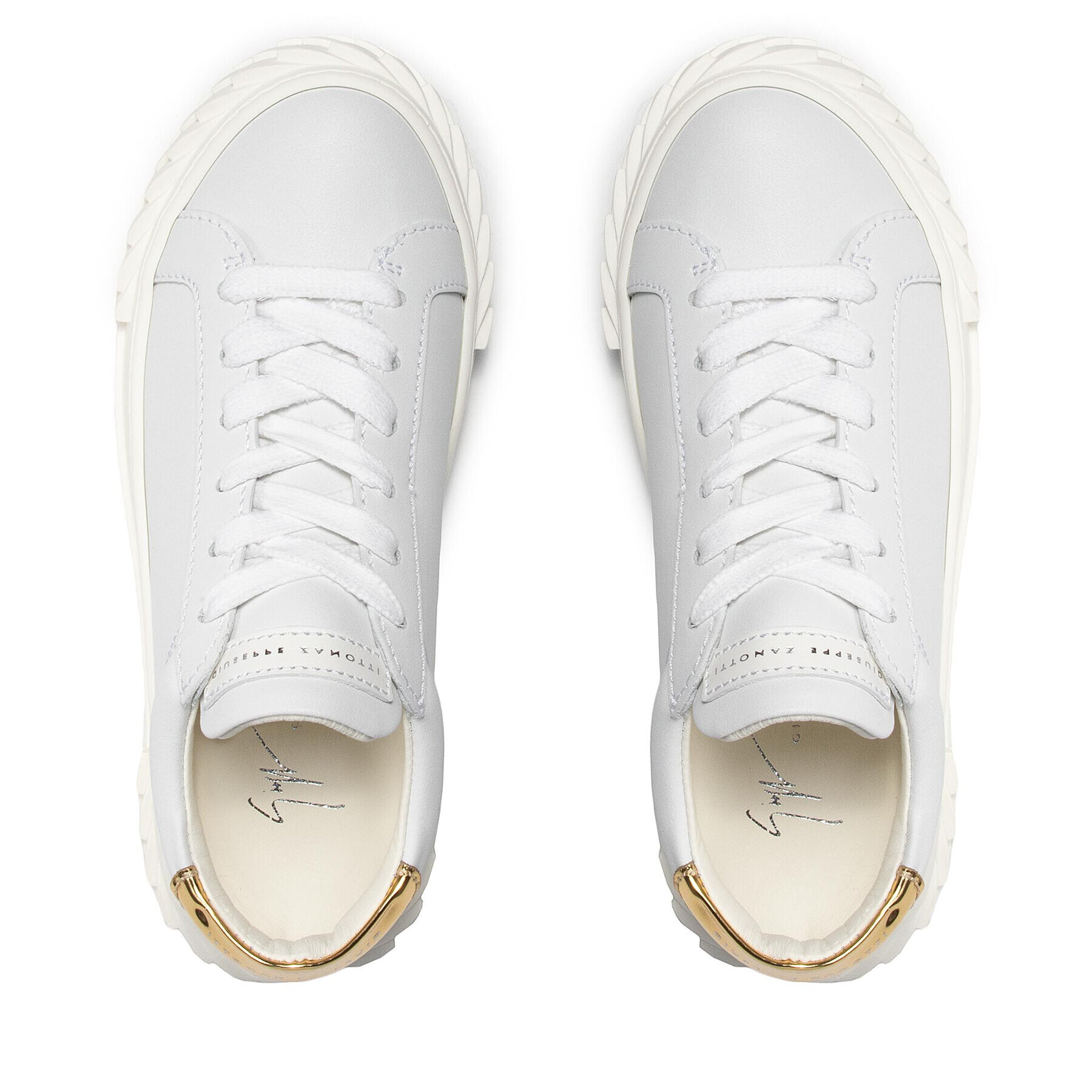 Giuseppe Zanotti Сникърси RS10049 Бял - Pepit.bg
