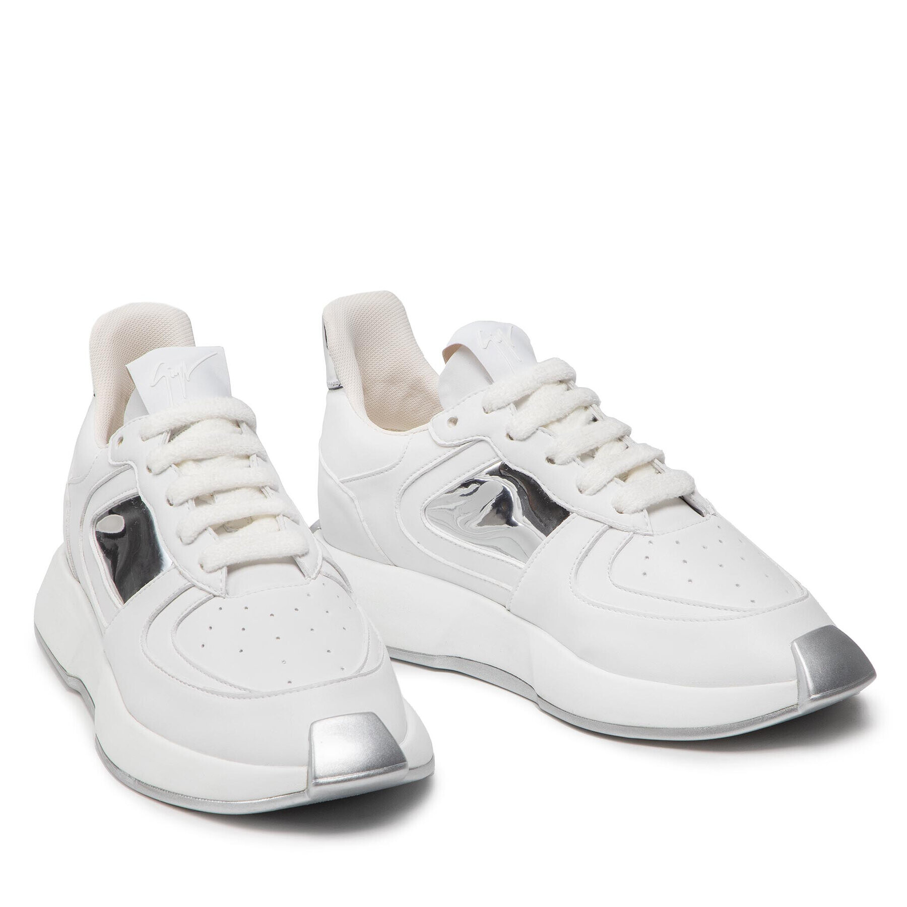 Giuseppe Zanotti Сникърси RS20029 002 Бял - Pepit.bg