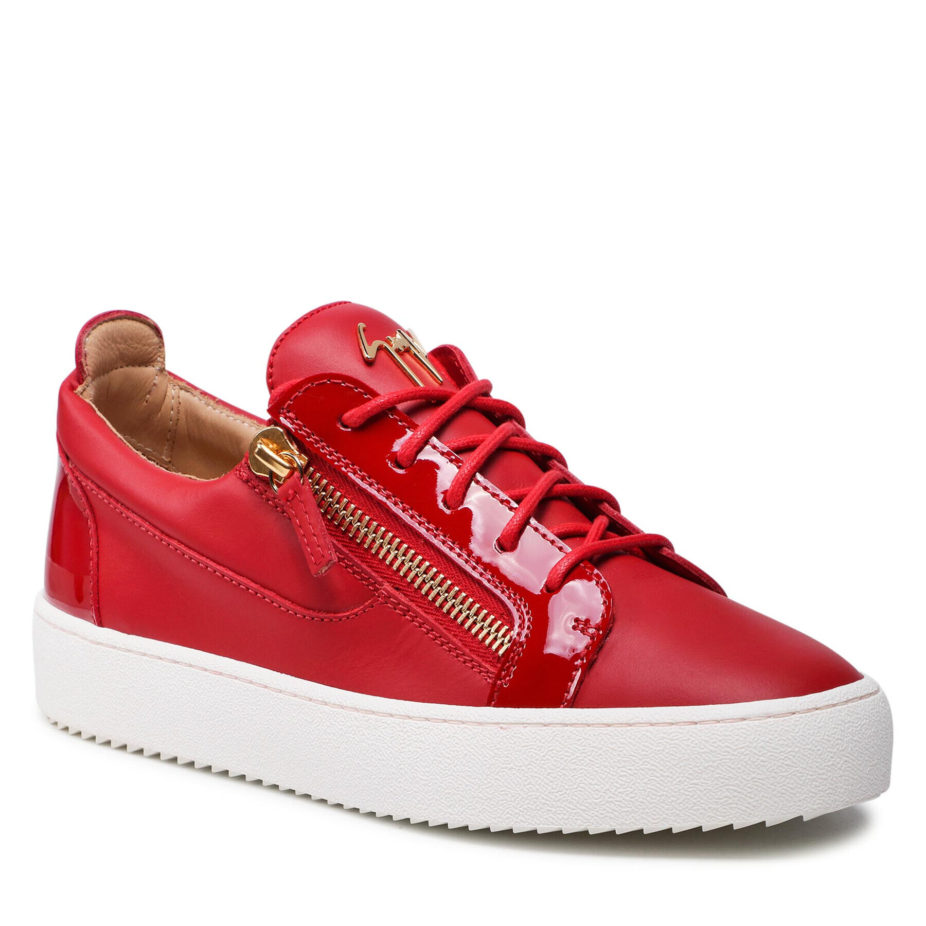 Giuseppe Zanotti Сникърси RU00010 Червен - Pepit.bg