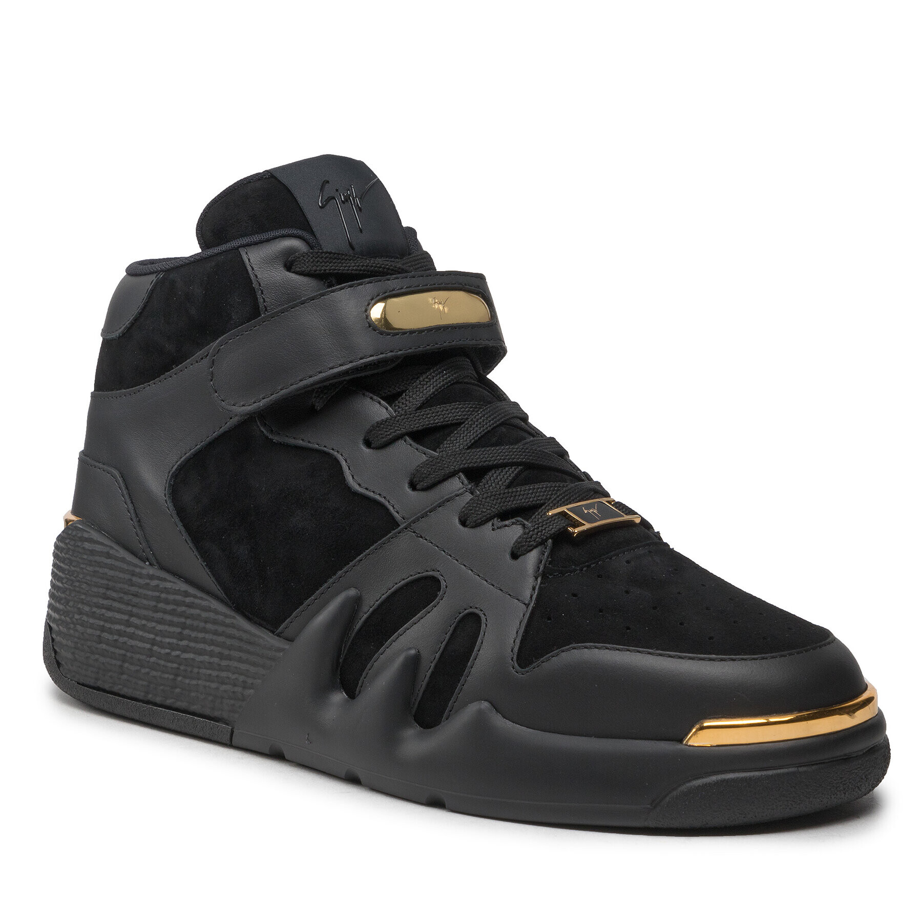 Giuseppe Zanotti Сникърси RU20038 Черен - Pepit.bg