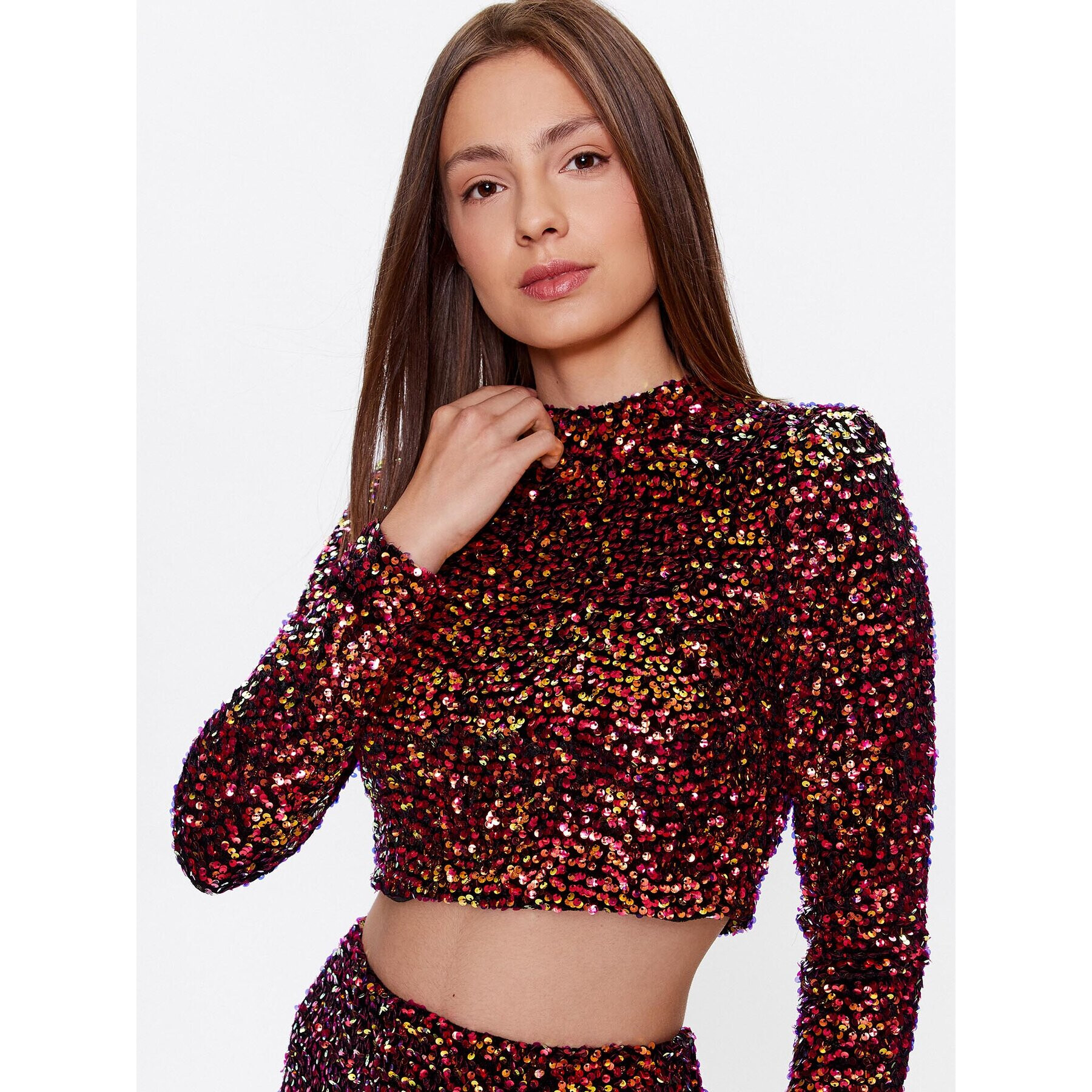 Glamorous Блуза AN4314 Цветен Slim Fit - Pepit.bg