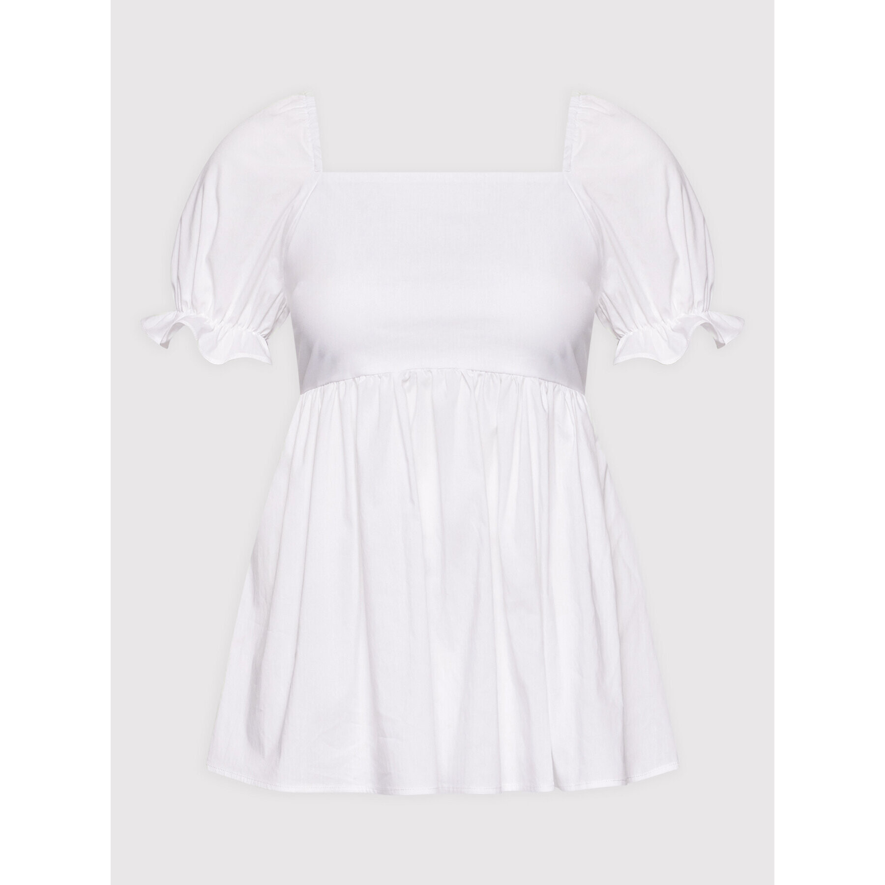 Glamorous Блуза CK6604 Бял Regular Fit - Pepit.bg