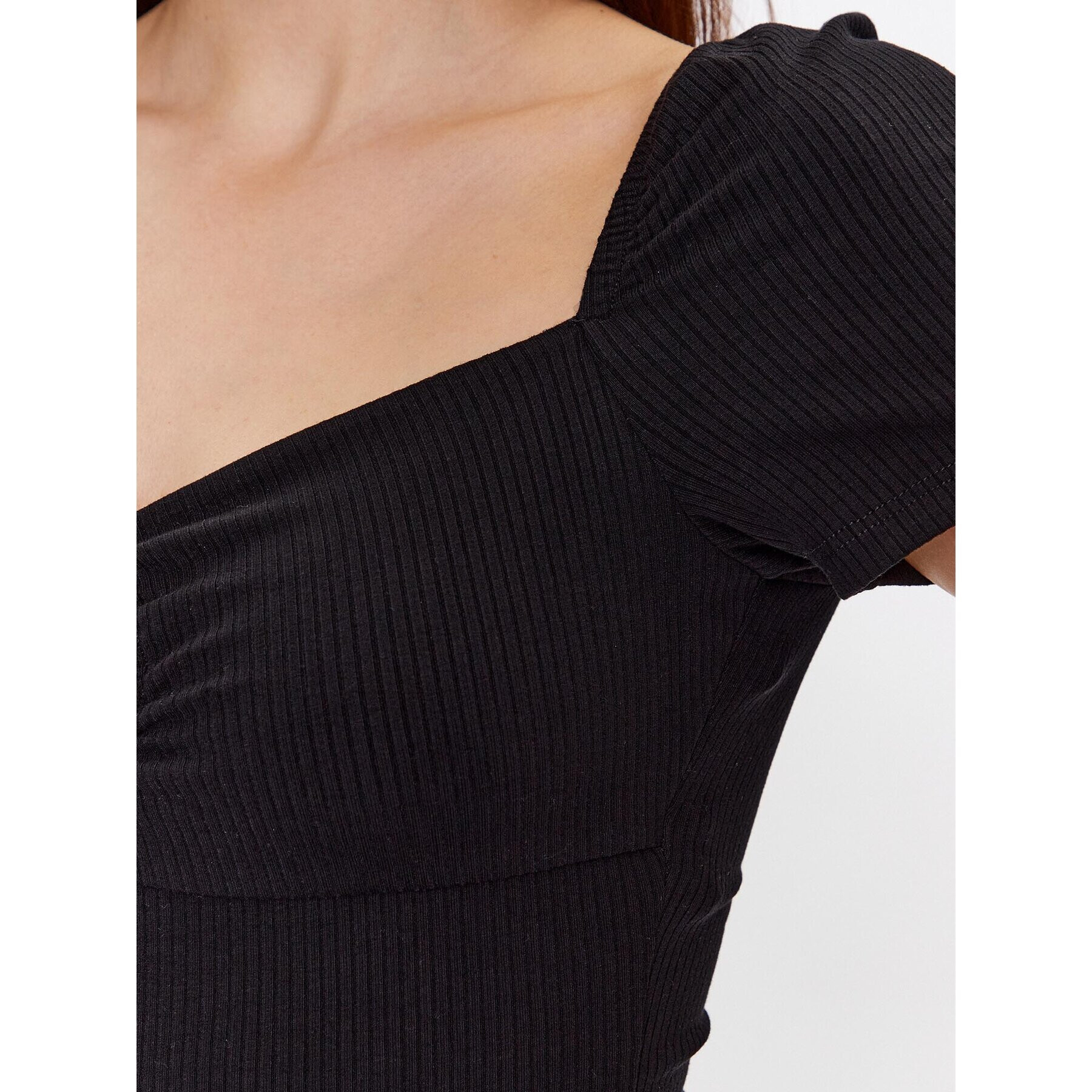 Glamorous Боди CK7013 Черен Slim Fit - Pepit.bg
