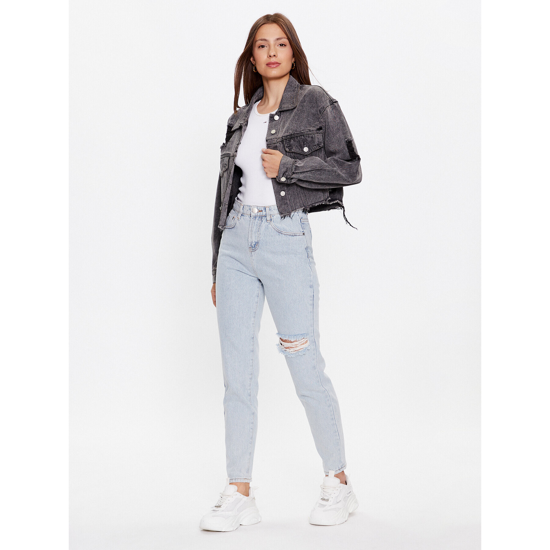 Glamorous Дънки KA7014 Син Relaxed Fit - Pepit.bg