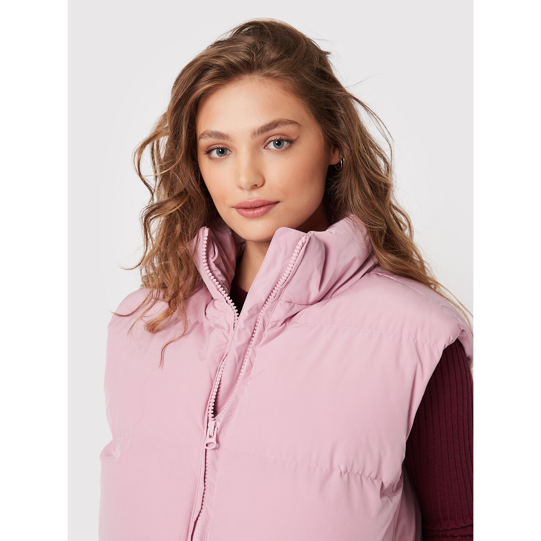 Glamorous Елек CK6740 Розов Regular Fit - Pepit.bg