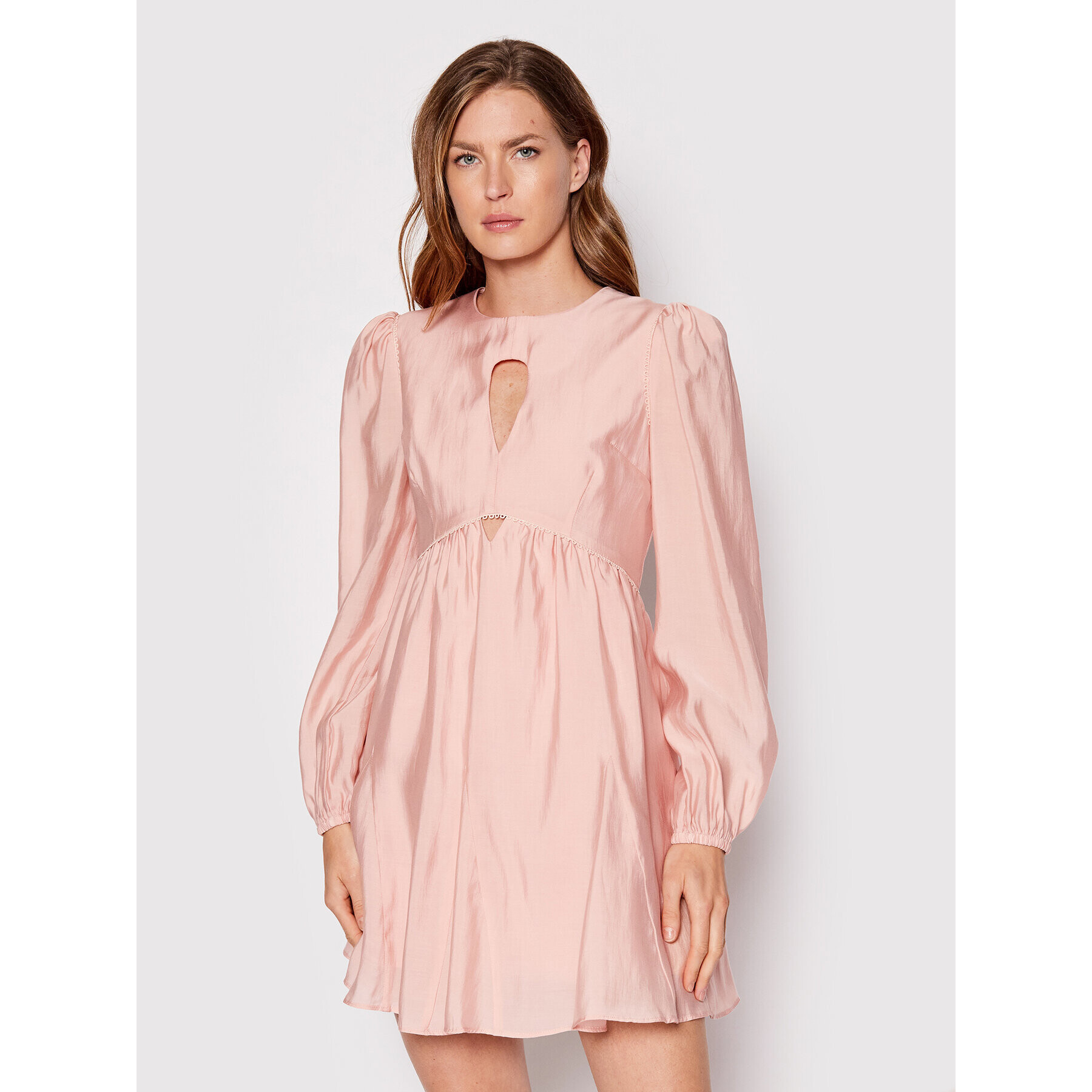 Glamorous Ежедневна рокля CK6578 Розов Regular Fit - Pepit.bg