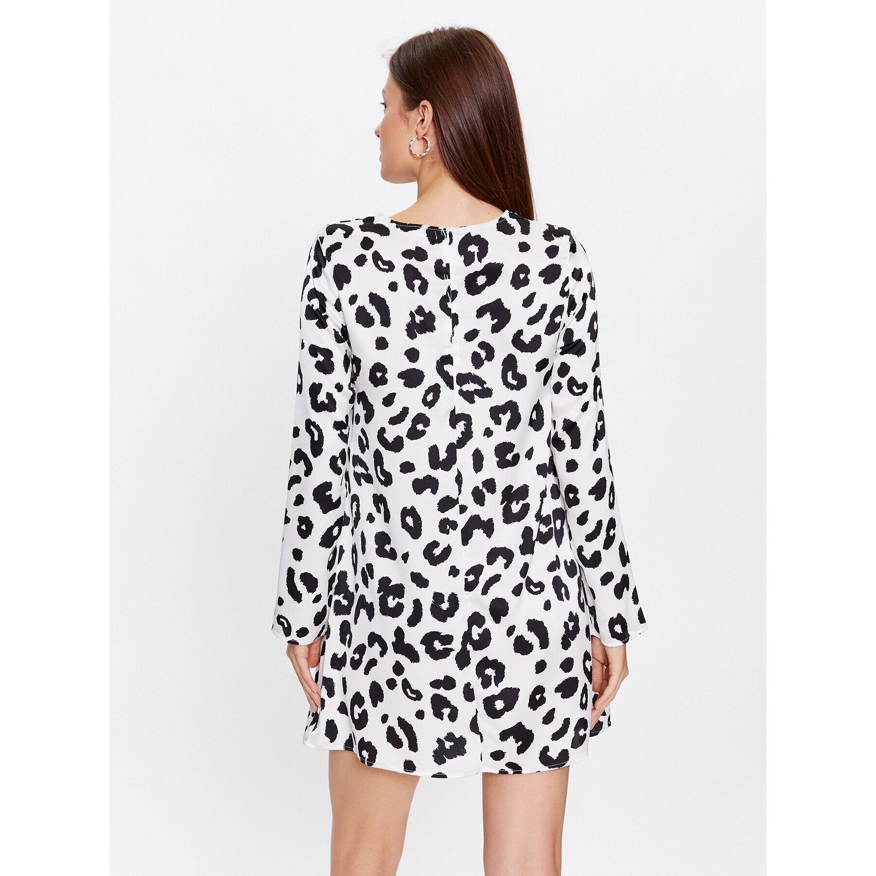 Glamorous Ежедневна рокля HP0181A Бял Relaxed Fit - Pepit.bg