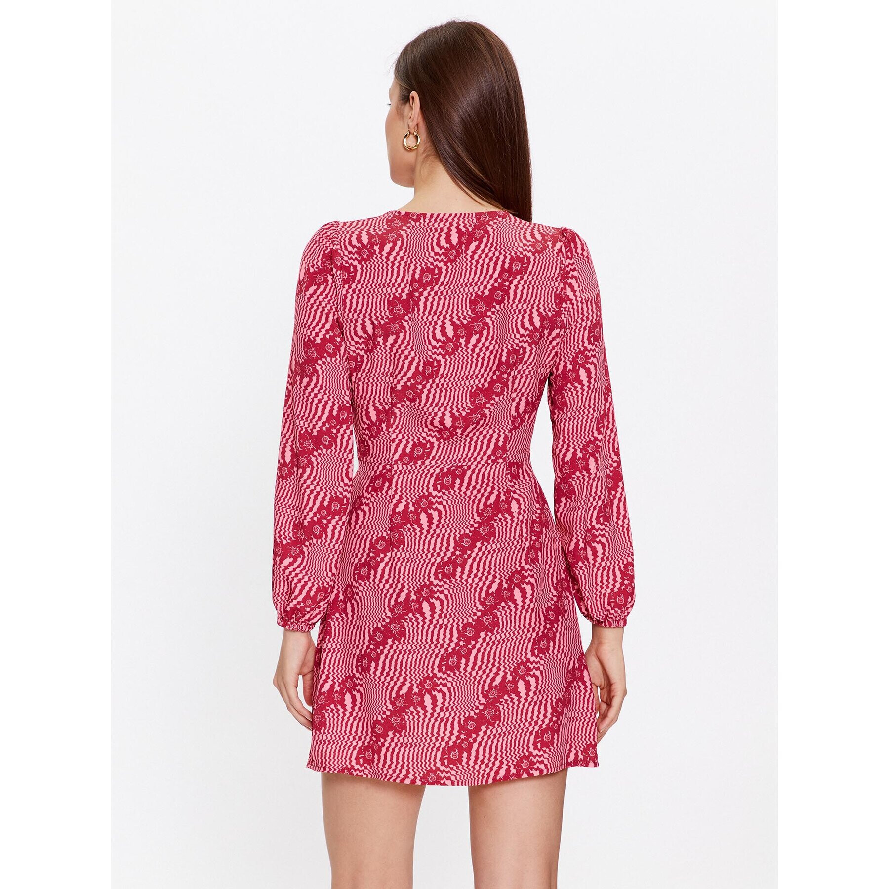 Glamorous Ежедневна рокля TM0157A Червен Regular Fit - Pepit.bg