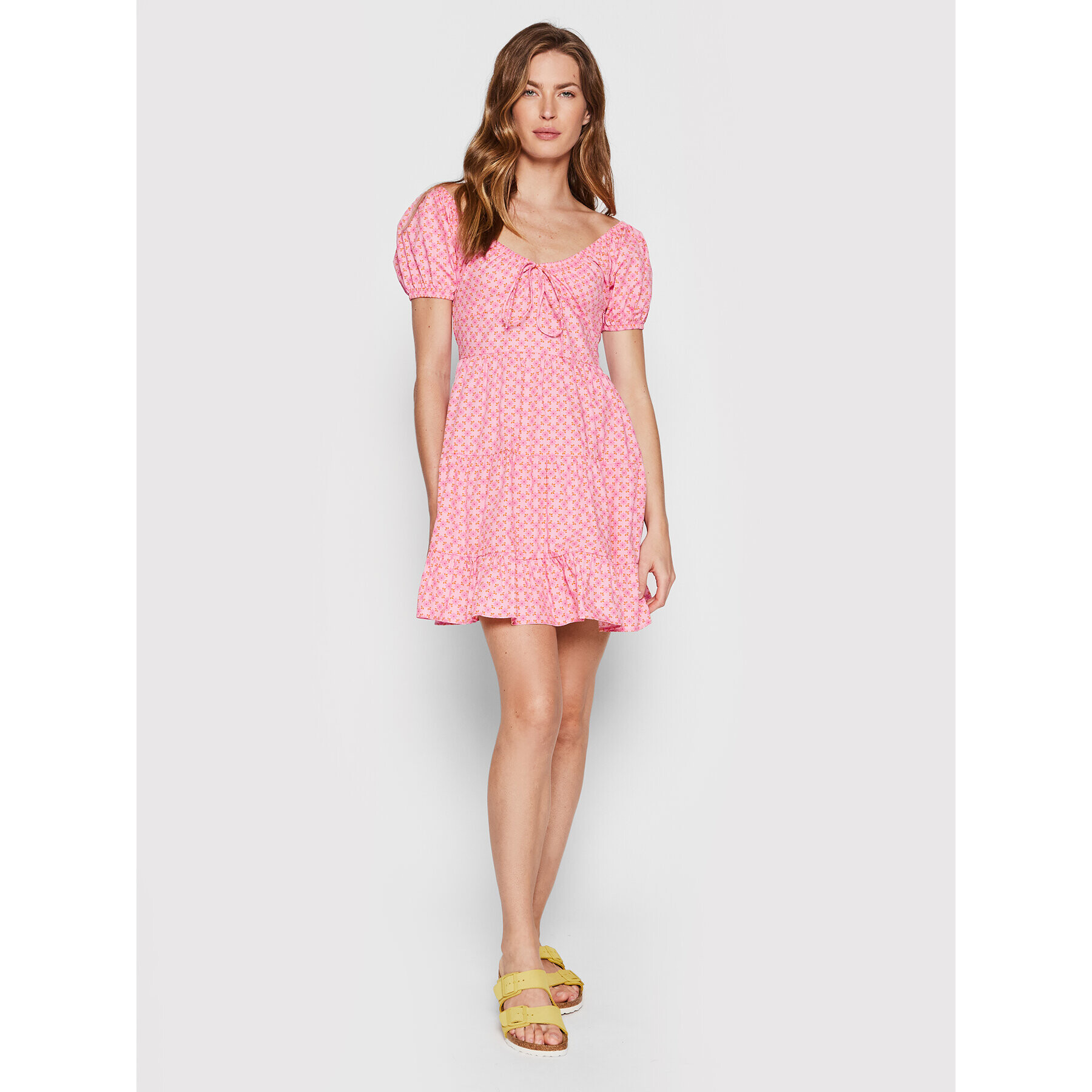 Glamorous Ежедневна рокля TM0564 Розов Regular Fit - Pepit.bg