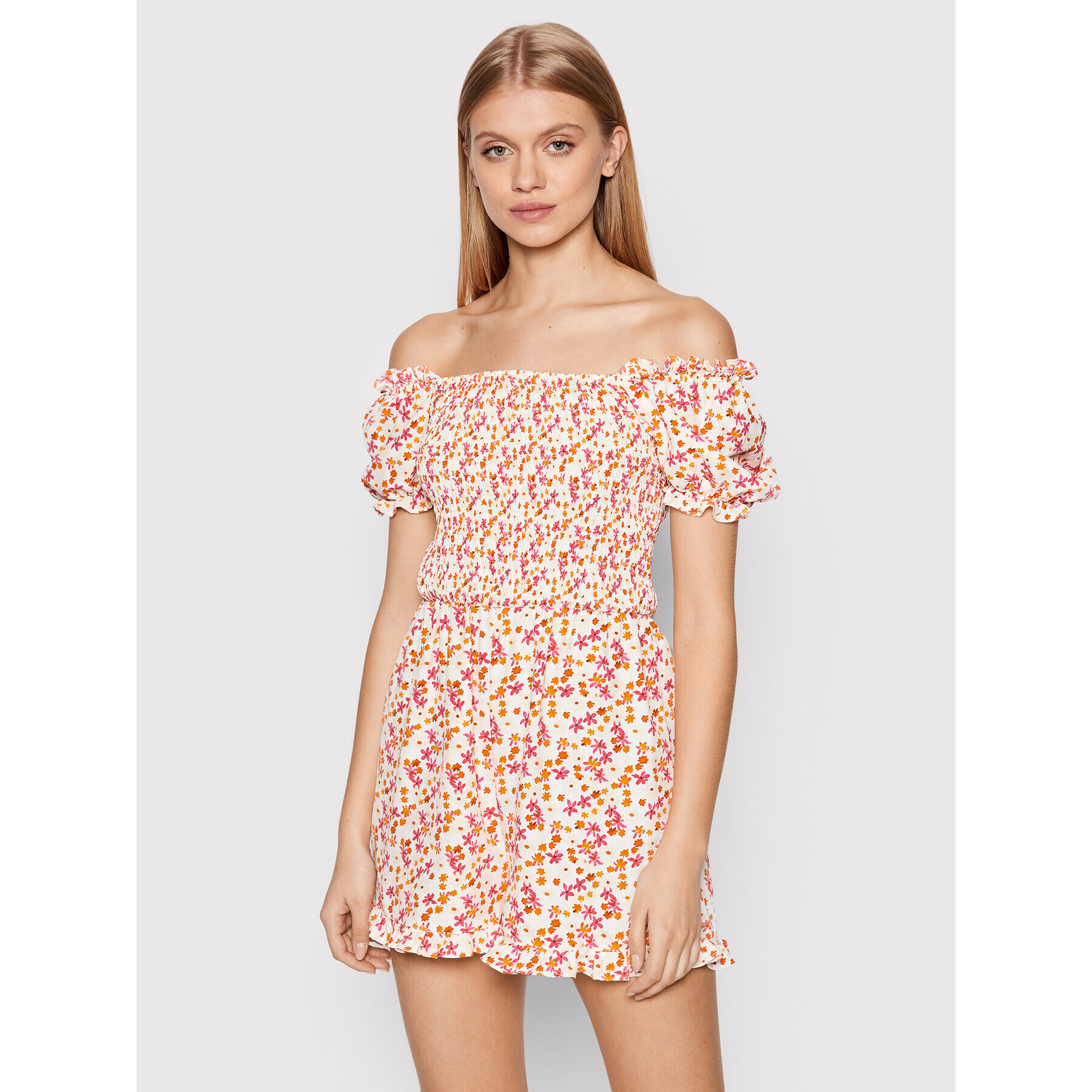 Glamorous Гащеризон TM0581 Бял Flattering Fit - Pepit.bg