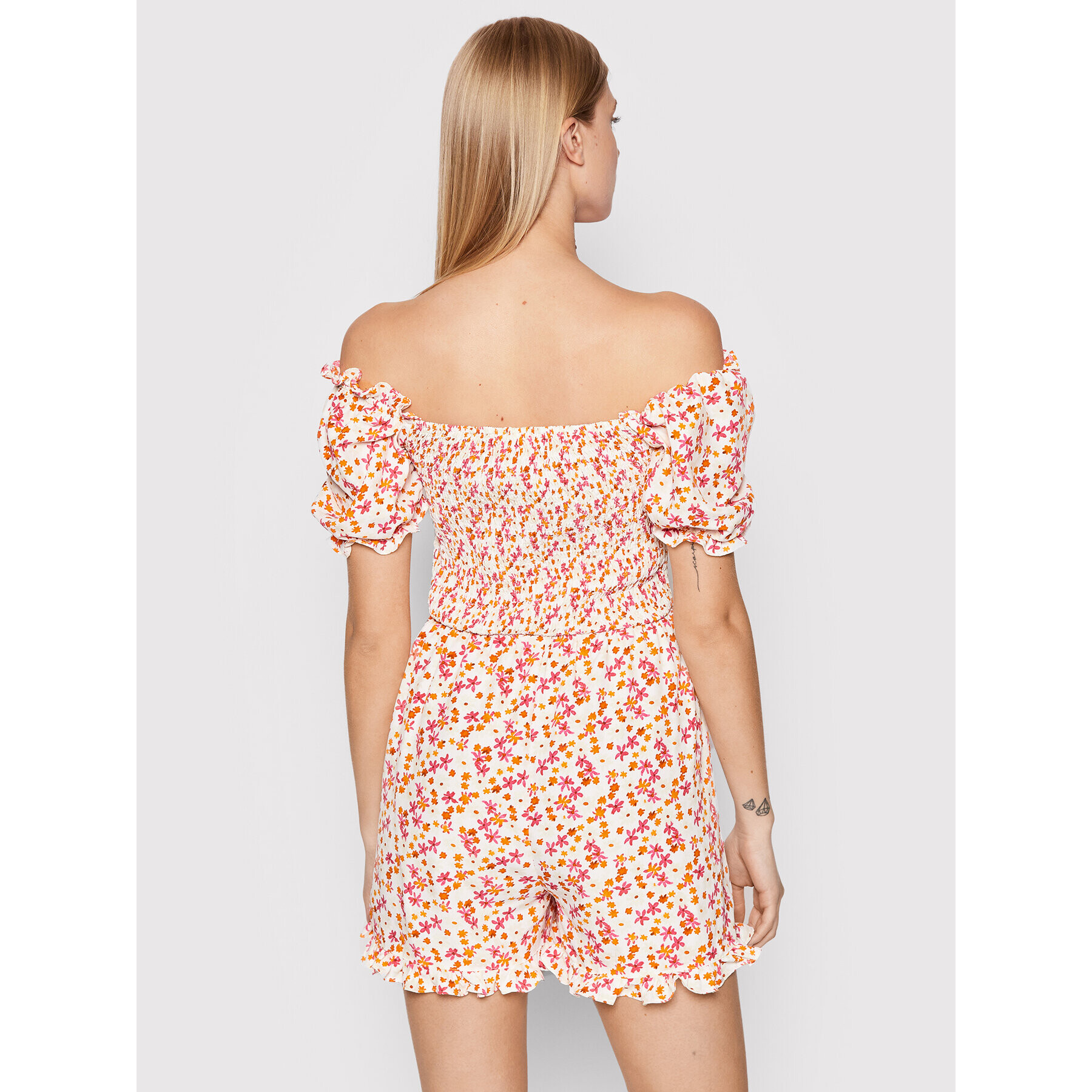 Glamorous Гащеризон TM0581 Бял Flattering Fit - Pepit.bg
