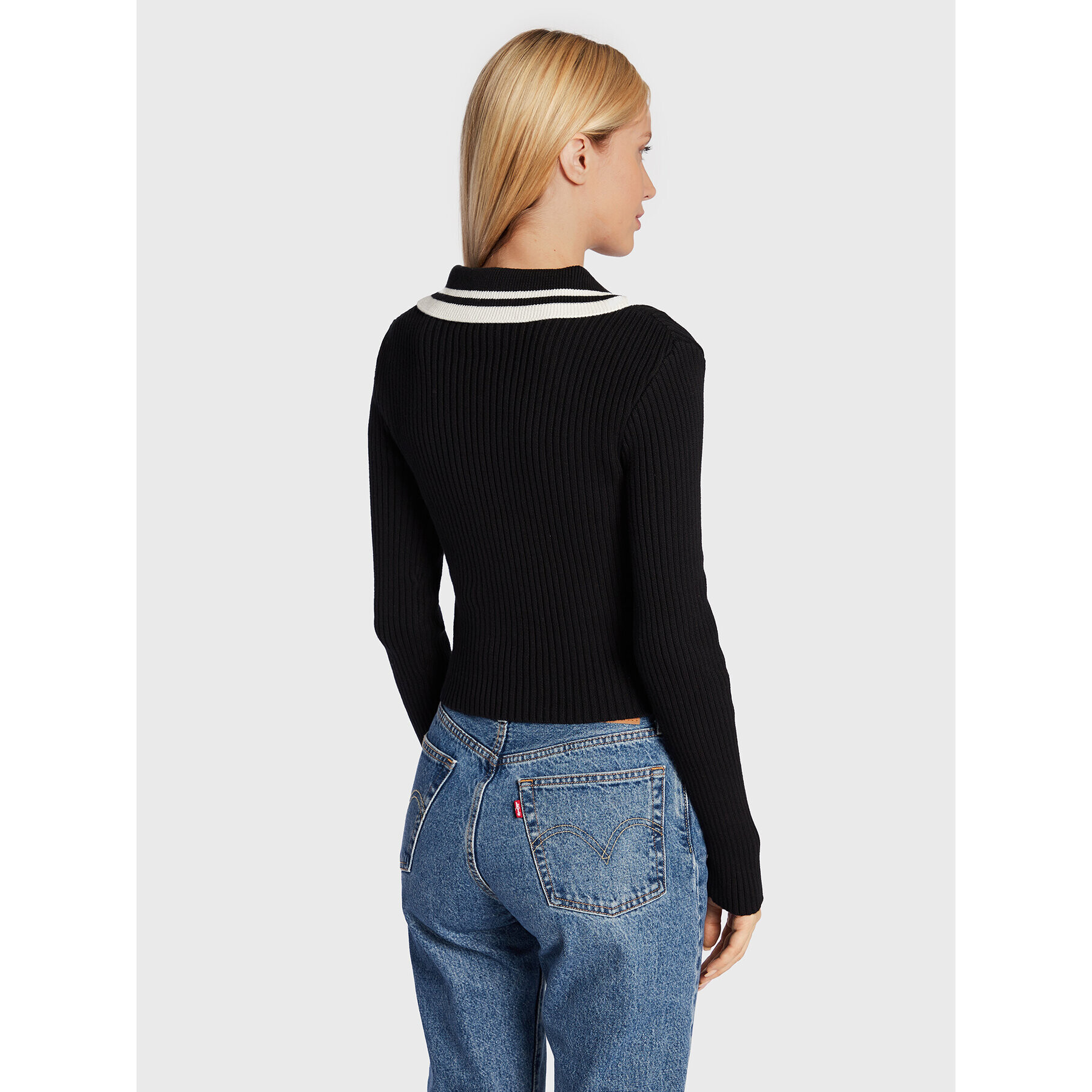 Glamorous Кардиган KA6960 Черен Slim Fit - Pepit.bg