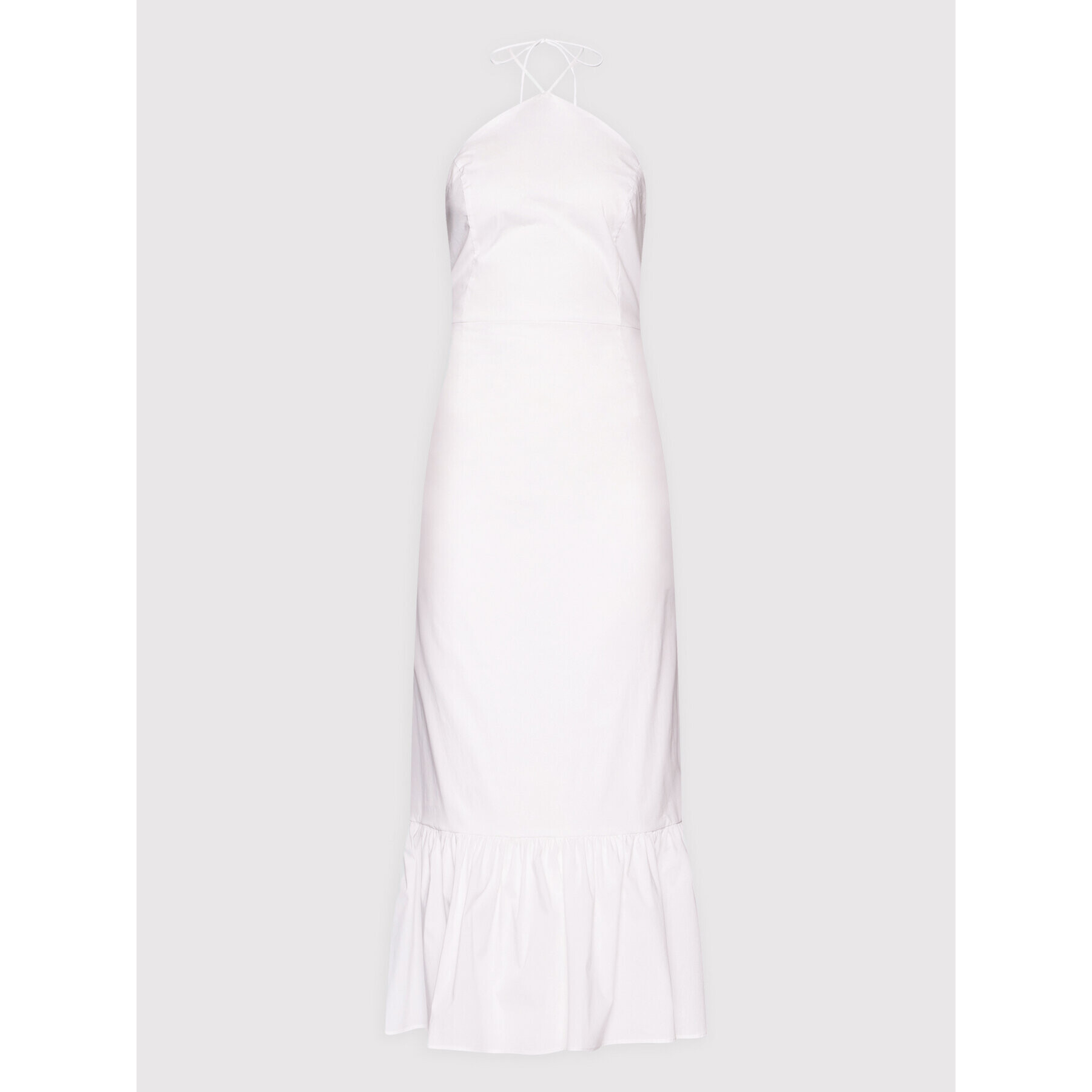 Glamorous Лятна рокля AC3567 Бял Regular Fit - Pepit.bg