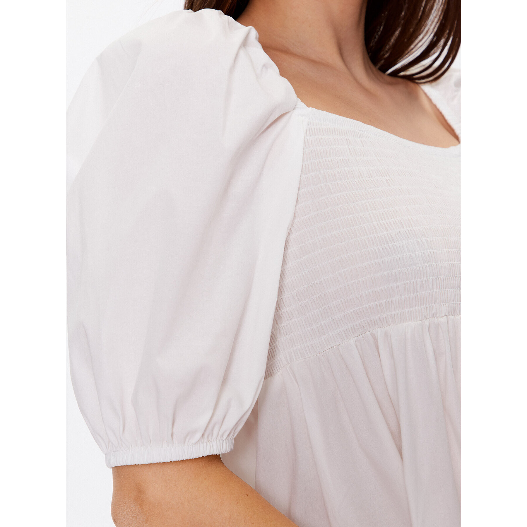 Glamorous Лятна рокля AN4238 Бял Regular Fit - Pepit.bg
