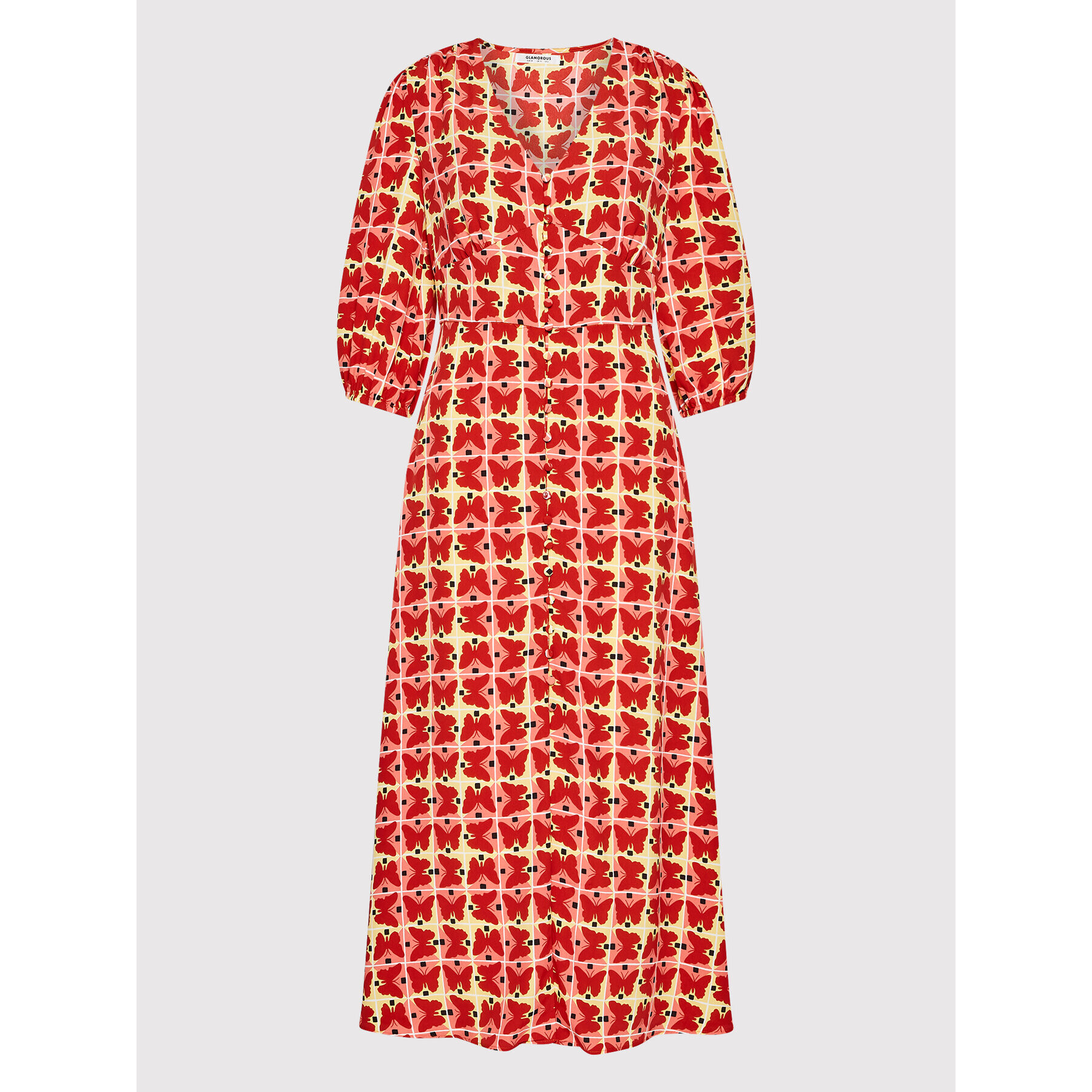 Glamorous Лятна рокля CK6759 Цветен Regular Fit - Pepit.bg