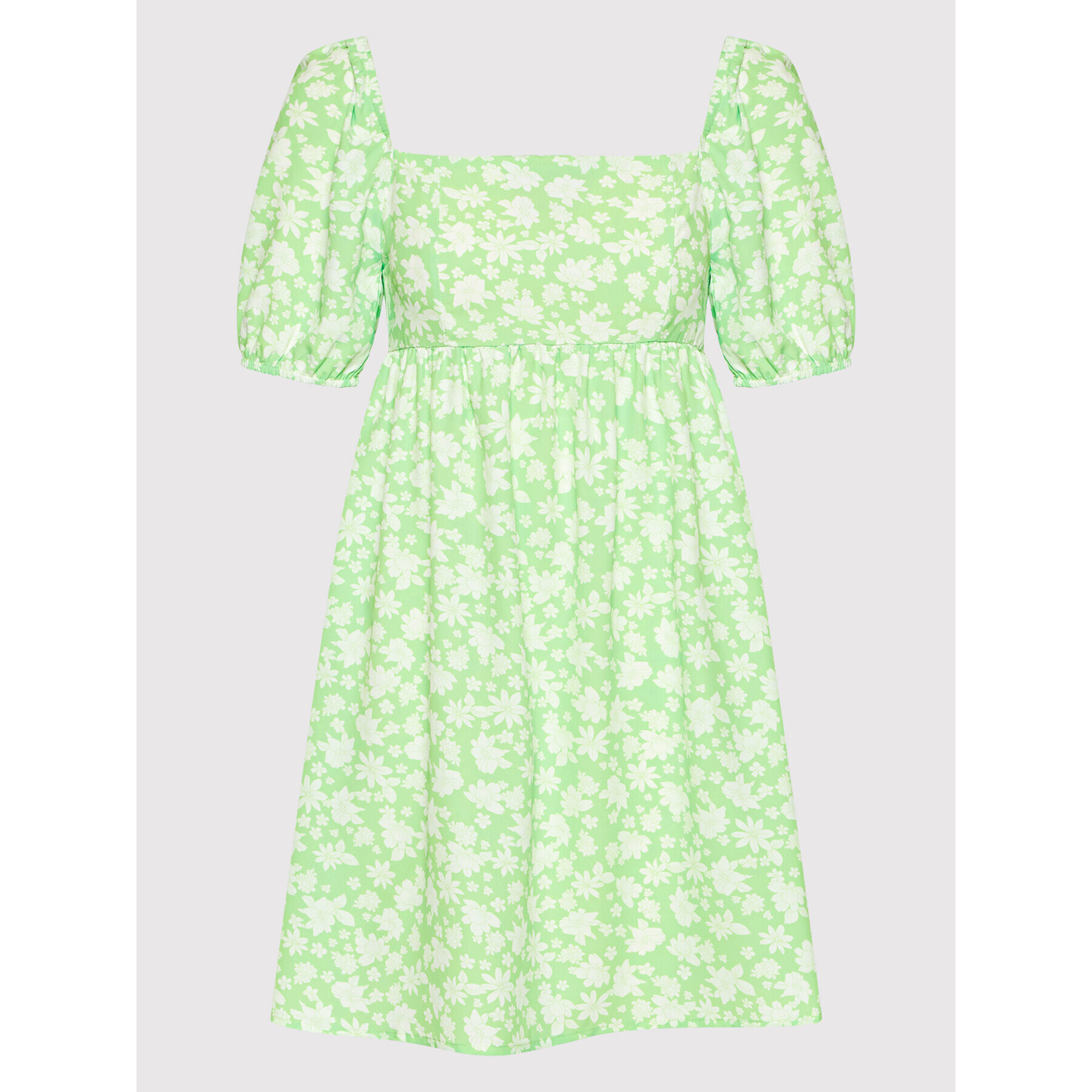 Glamorous Лятна рокля TM0567 Зелен Regular Fit - Pepit.bg