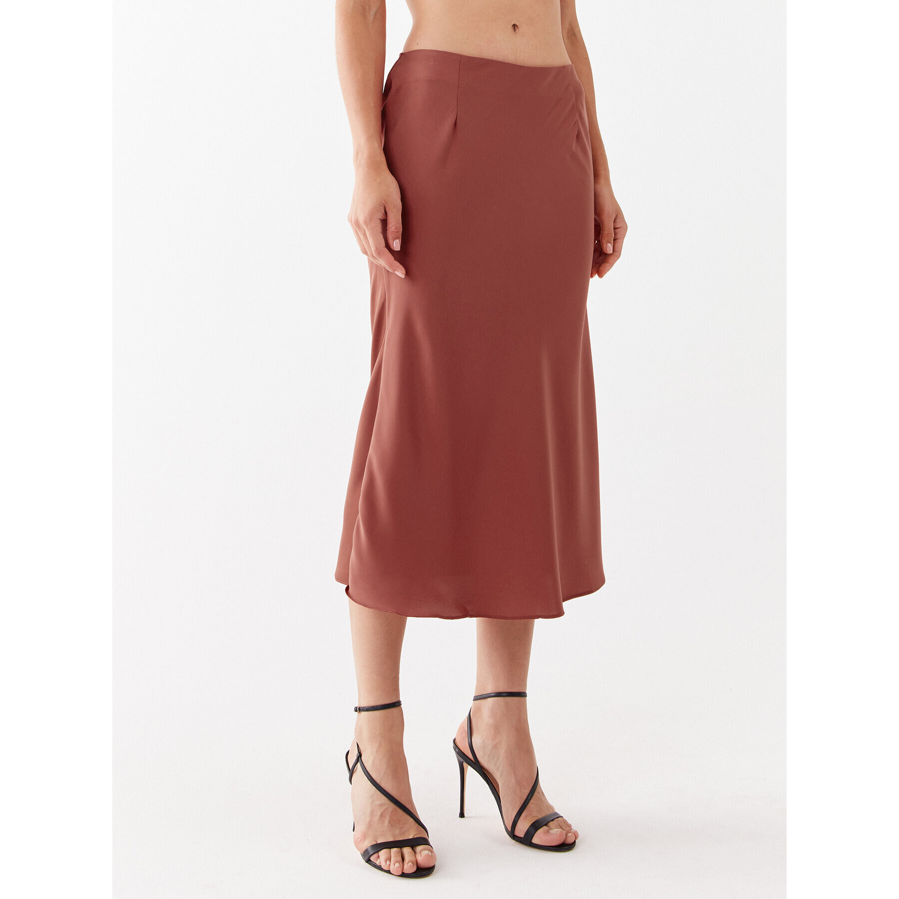 Glamorous Миди пола CK5462 Червен Regular Fit - Pepit.bg
