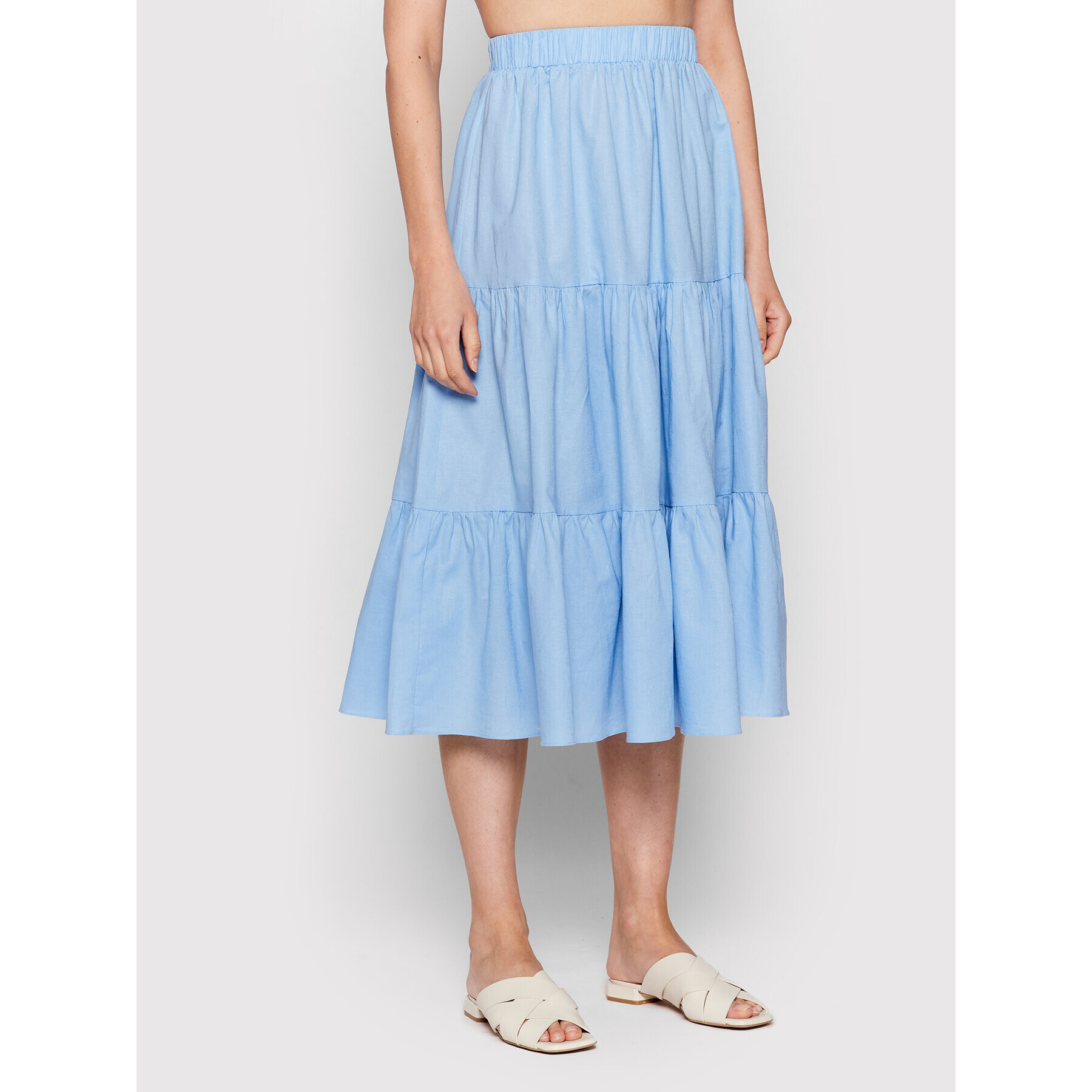 Glamorous Пола тип трапец AC3565 Син Flattering Fit - Pepit.bg