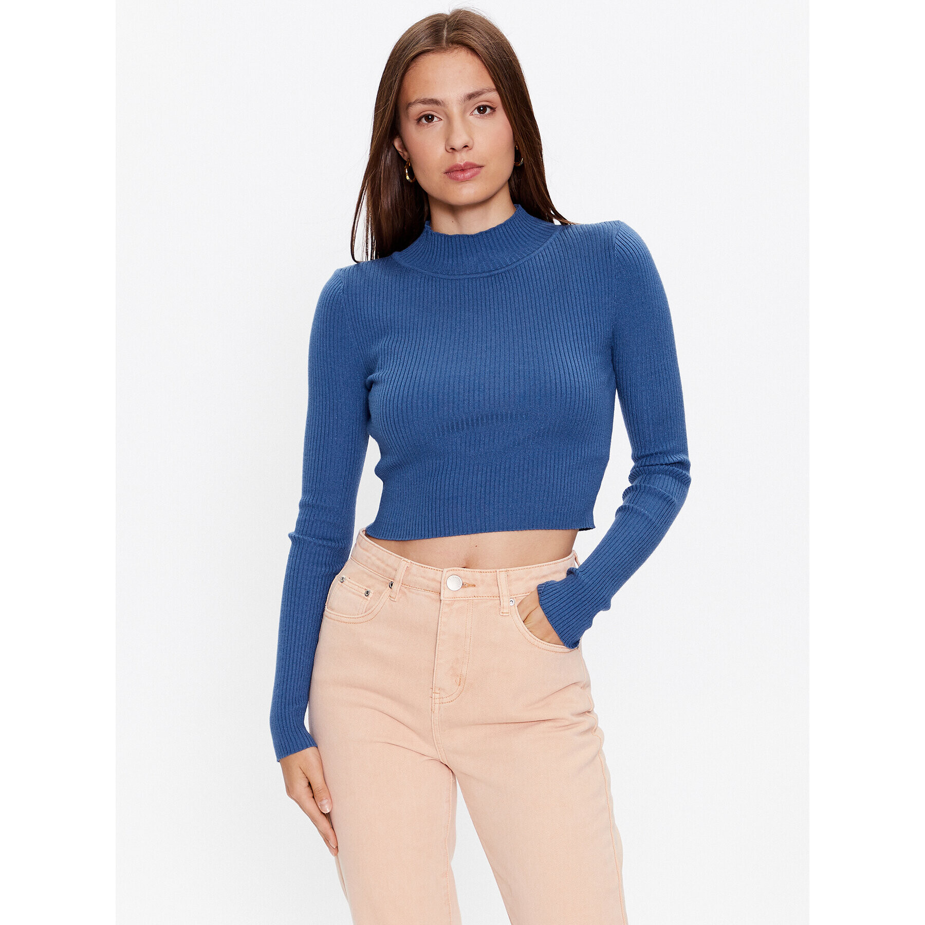 Glamorous Поло AC2766A Тъмносин Slim Fit - Pepit.bg