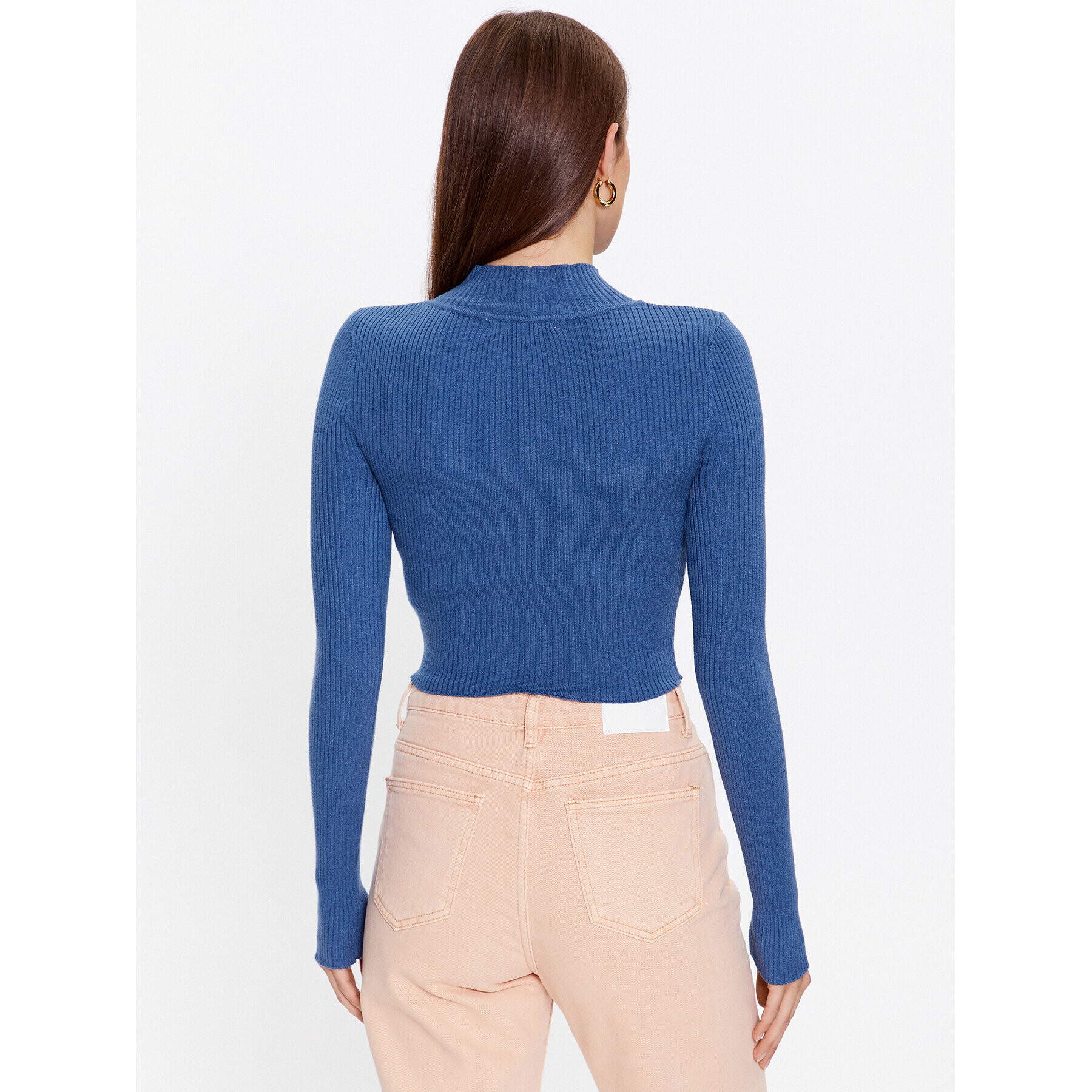 Glamorous Поло AC2766A Тъмносин Slim Fit - Pepit.bg