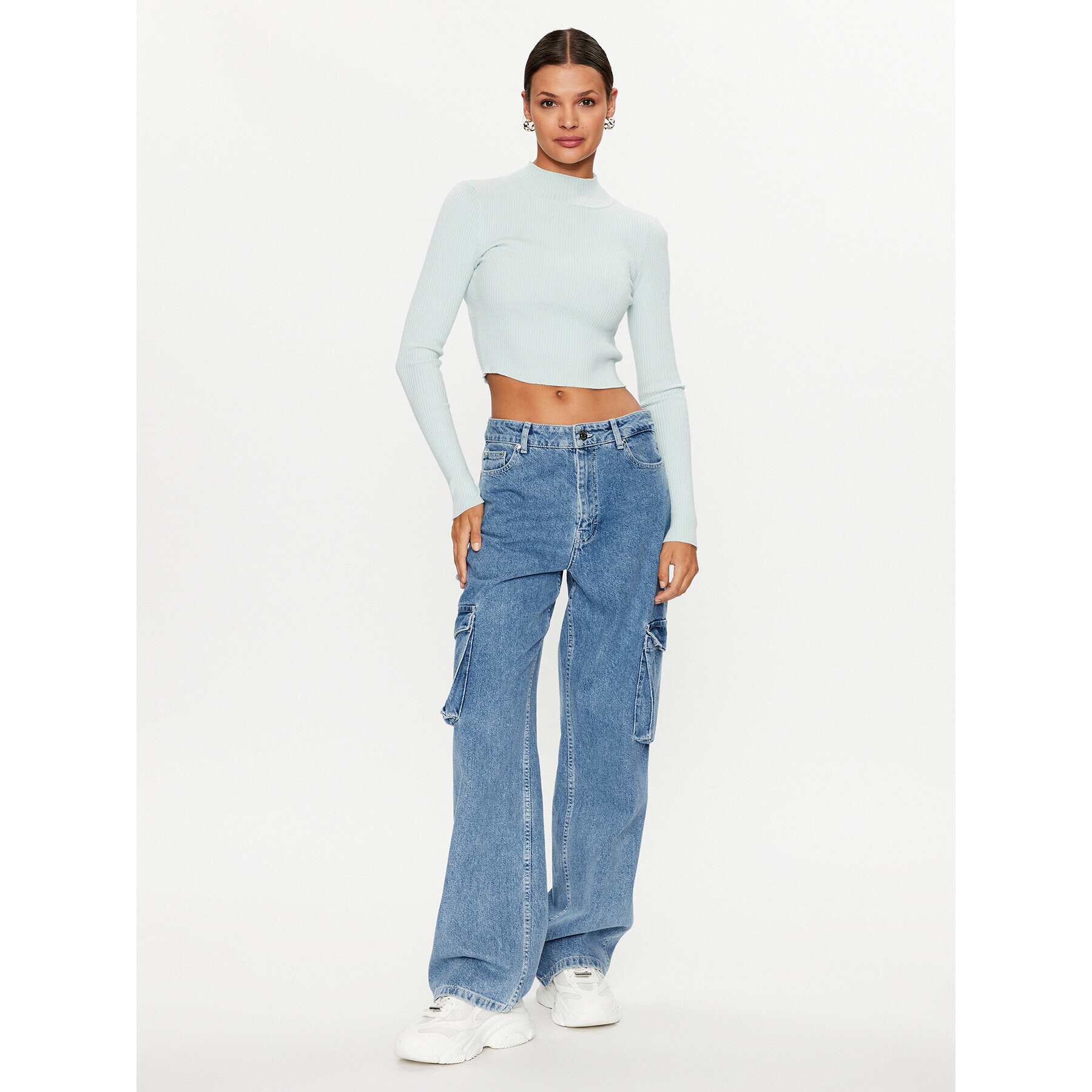 Glamorous Поло AC2766A Зелен Slim Fit - Pepit.bg