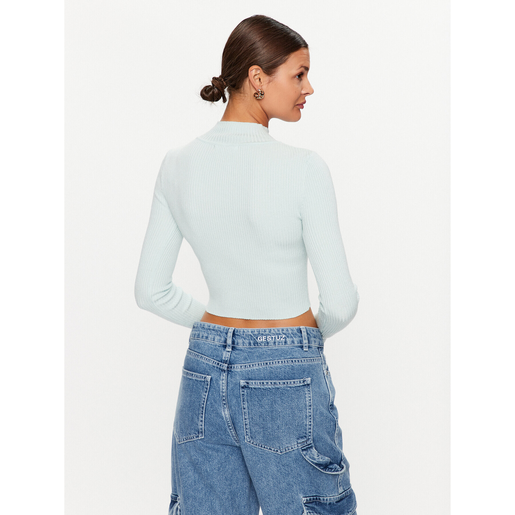 Glamorous Поло AC2766A Зелен Slim Fit - Pepit.bg