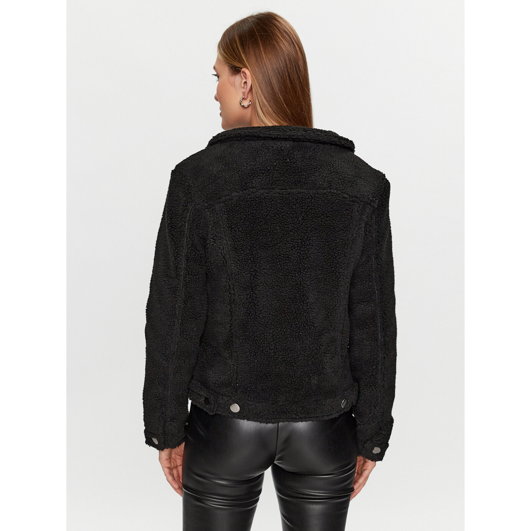 Glamorous Преходно яке SA0154B Черен Regular Fit - Pepit.bg