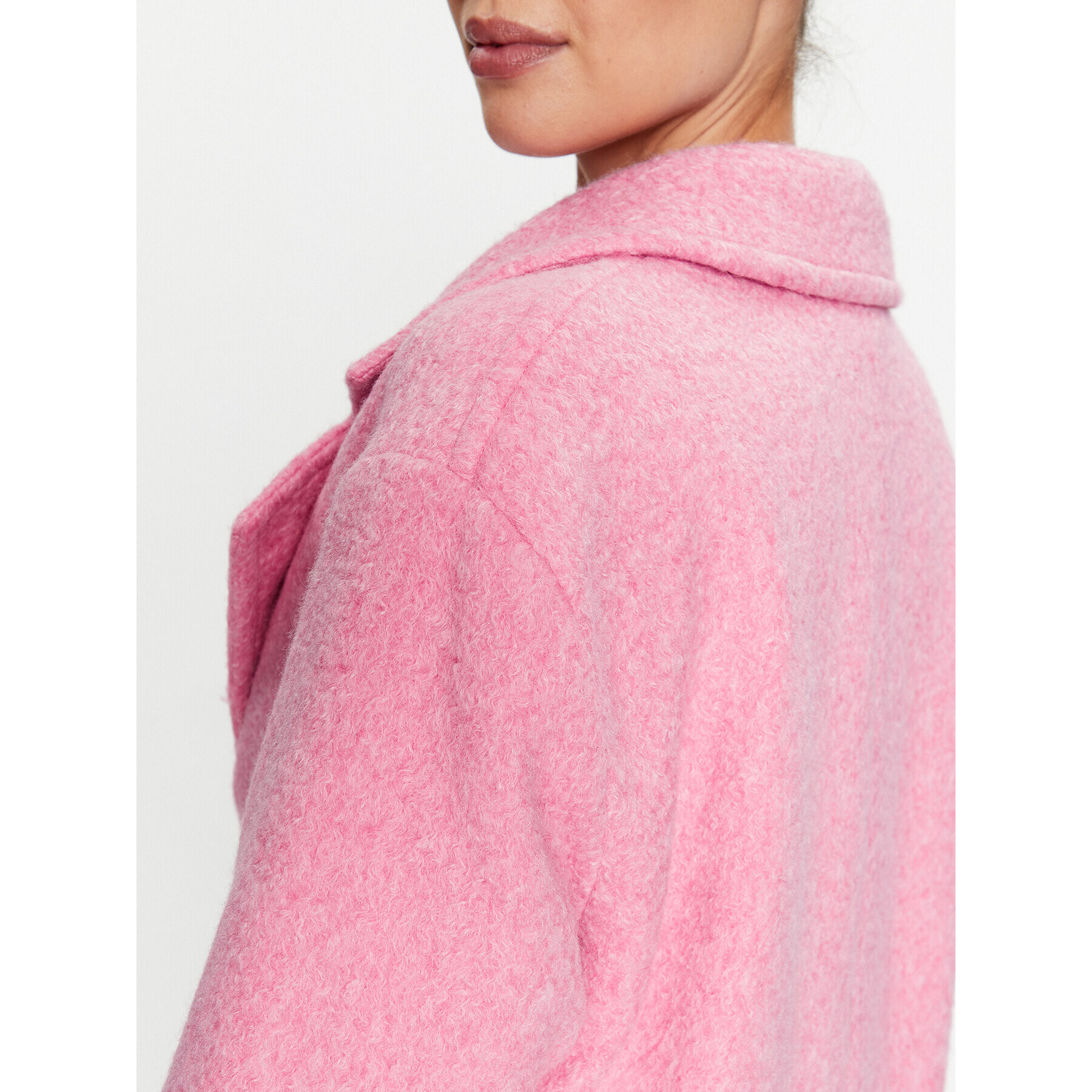 Glamorous Преходно палто KA6825B Розов Regular Fit - Pepit.bg