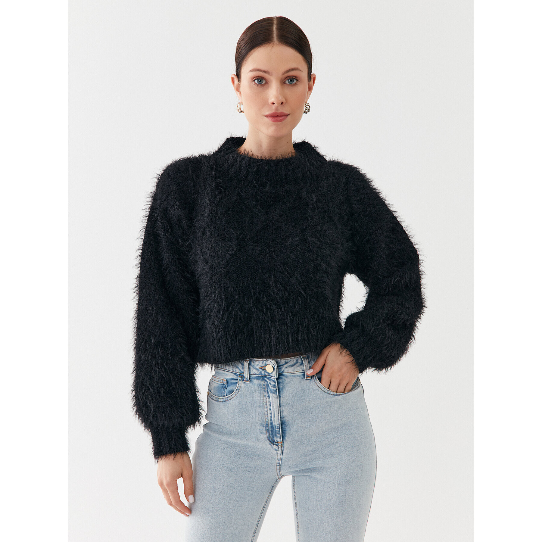 Glamorous Пуловер TM0248 Черен Regular Fit - Pepit.bg